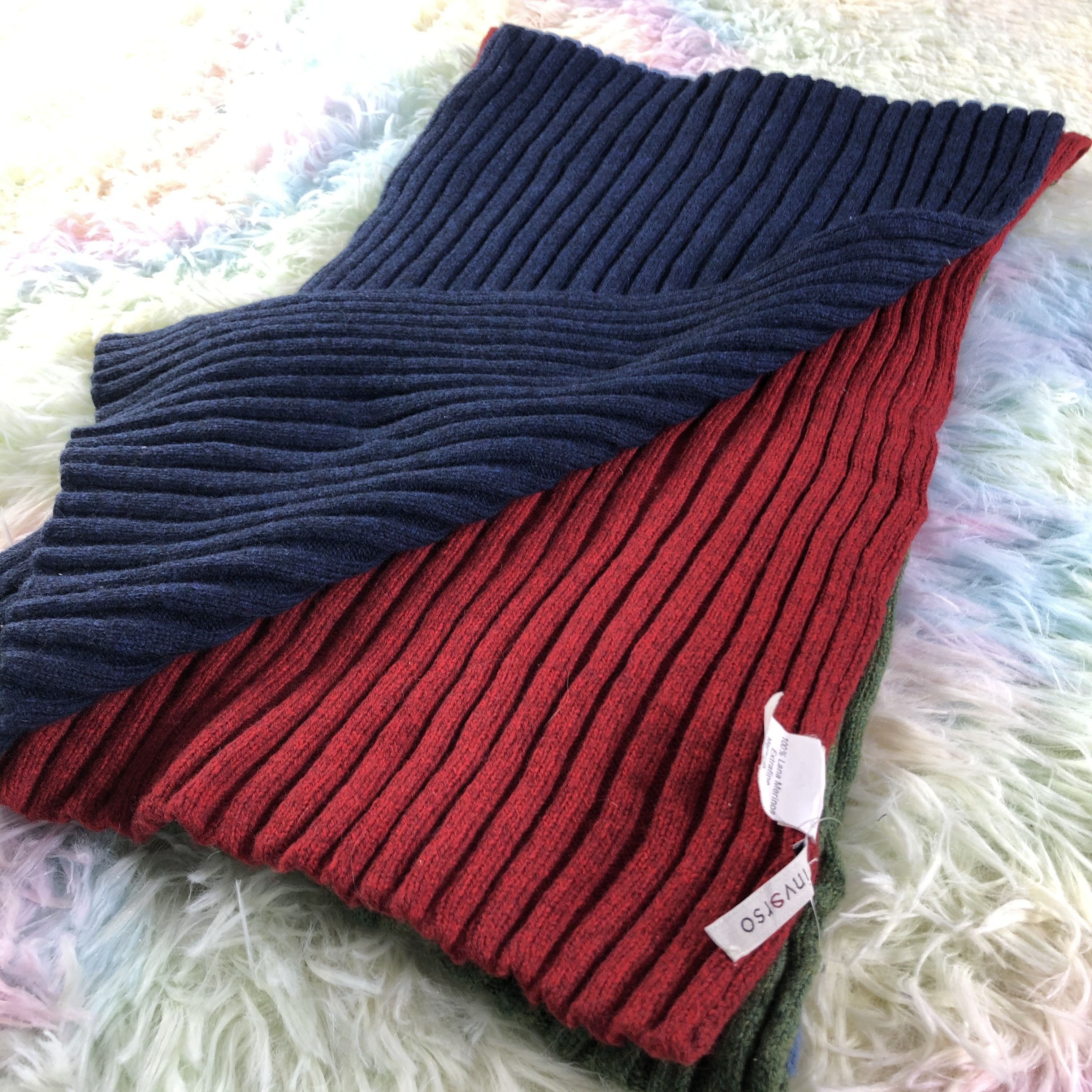 Vintage Vintage Scarf / Muffler / Neckwear - KM507 Size ONE SIZE - 4 Thumbnail