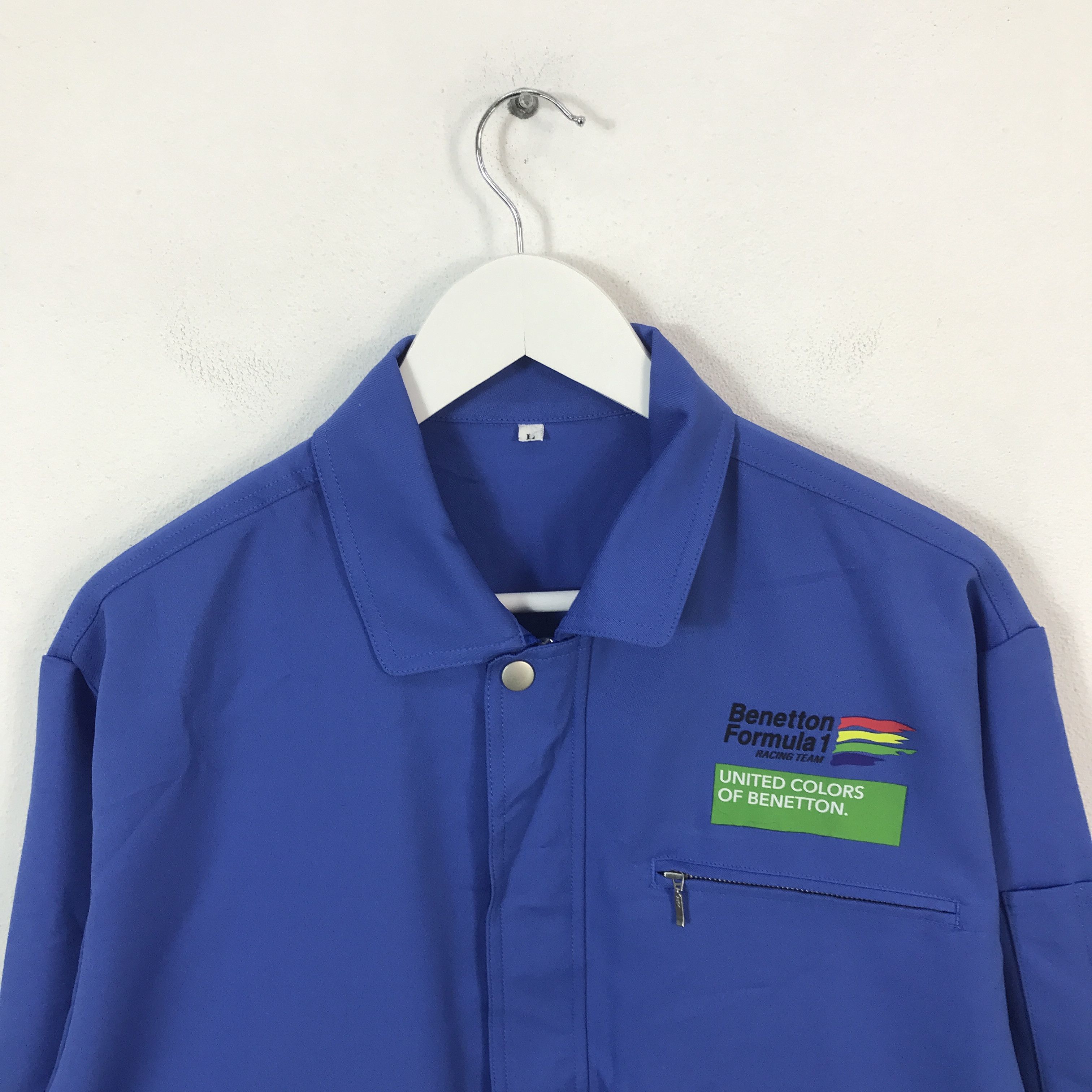 Other benetton formula 1 racing Custom Worker Sport jacket Size US M / EU 48-50 / 2 - 3 Thumbnail
