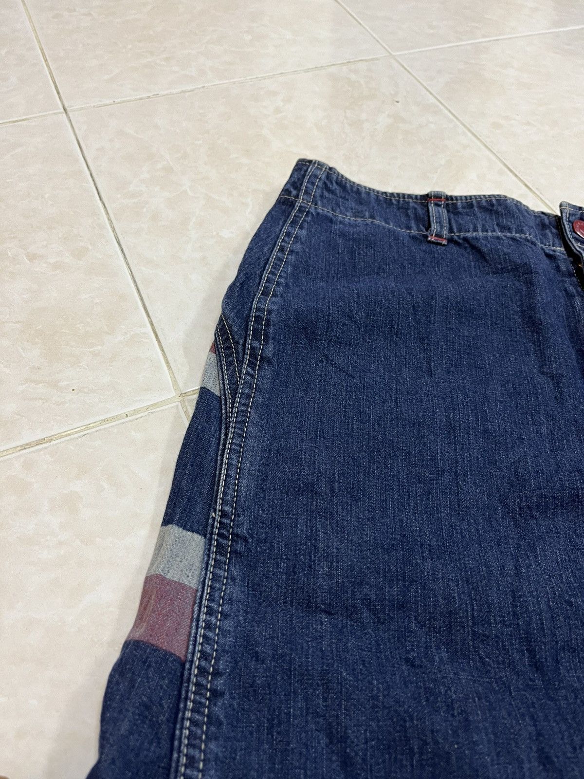 Hysteric Glamour Super Rare Vintage Hysteric Glamour Maxi Jeans Skirt Size 28" / US 6 / IT 42 - 7 Thumbnail