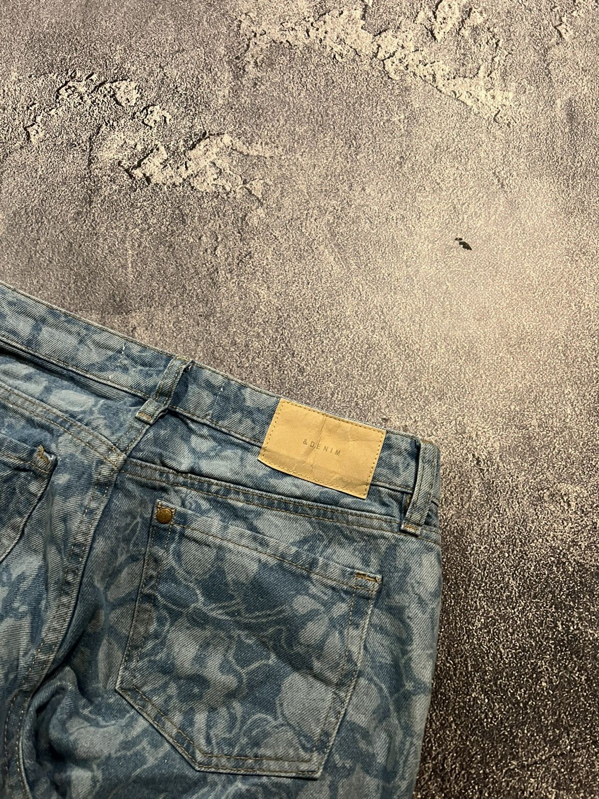 Japanese Brand Y2K Flared Archive Jeans / Darkwear Avan-Garde Vintage 90s Size US 32 / EU 48 - 5 Thumbnail