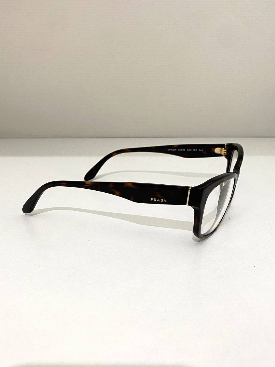 Prada Prada Logo Cat Eye Retro Tortoise Eyeglasses Vintage Y2K Size ONE SIZE - 4 Thumbnail