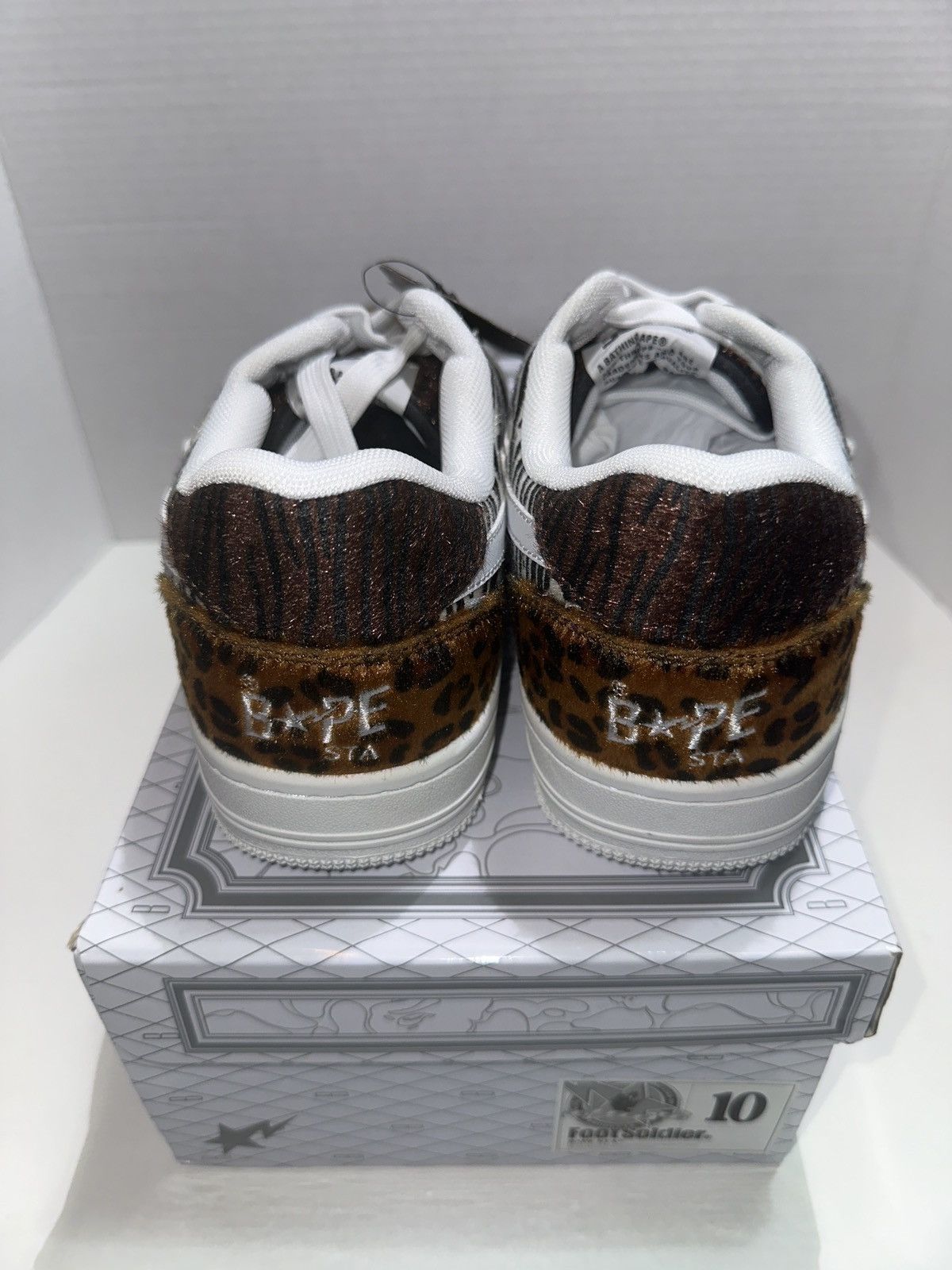 Bape BAPE Animal Mix Bapesta DS US10 Size US 10 / EU 43 - 6 Thumbnail