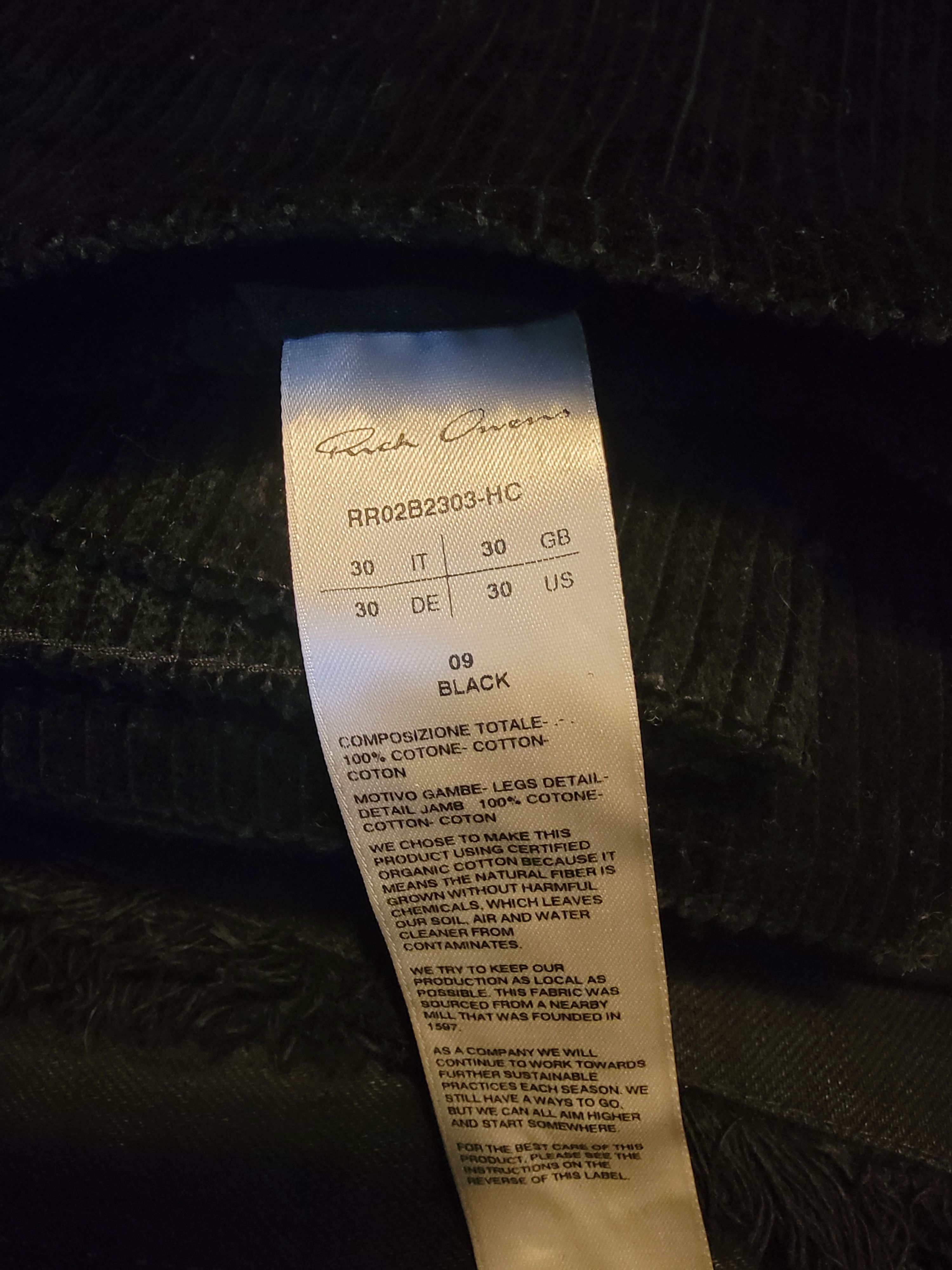 Rick Owens Runway Bolan Banana Pants in Black Size US 30 / EU 46 - 6 Thumbnail