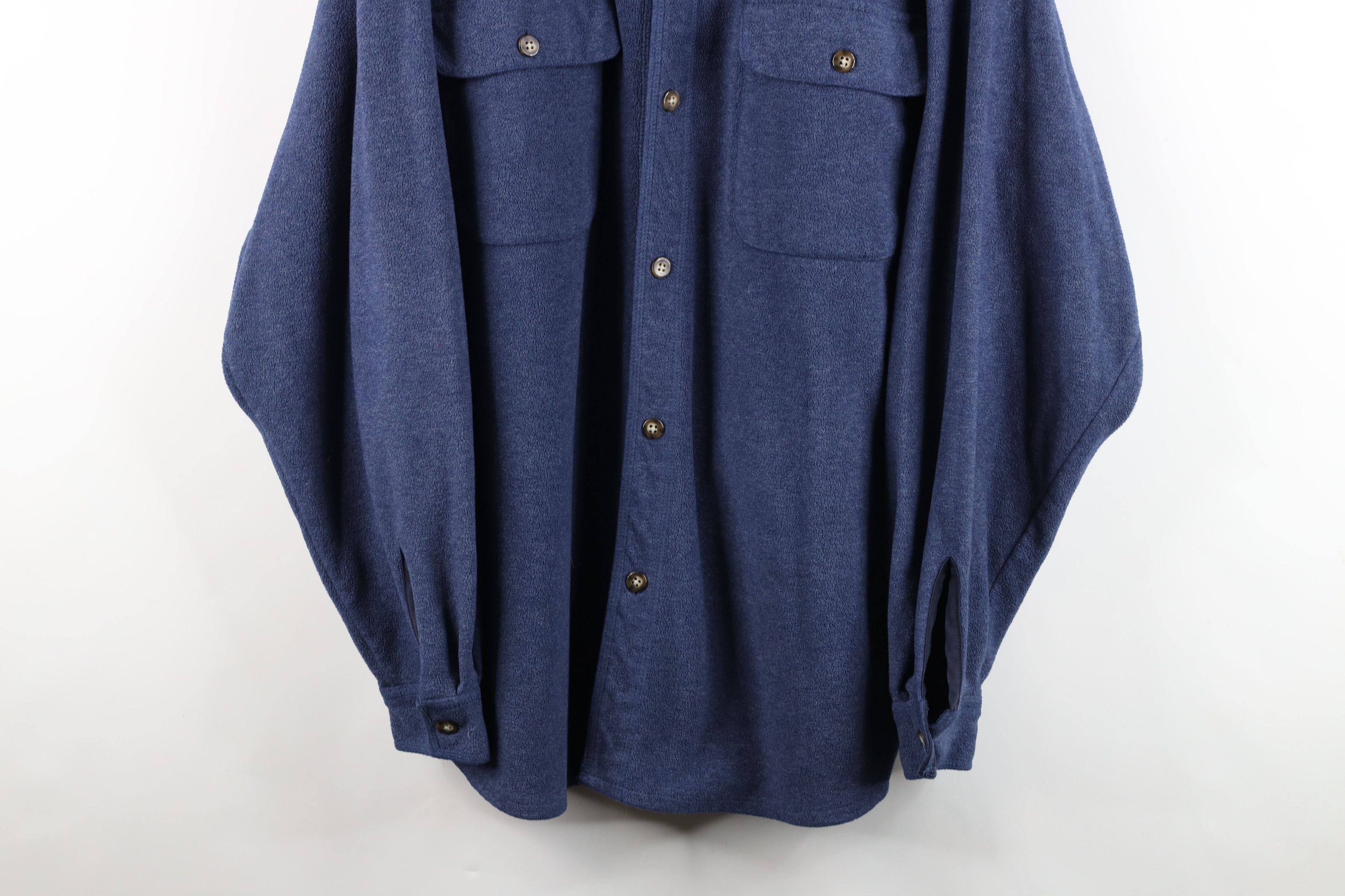 Vintage Vintage 90s Streetwear Button Shirt Jacket Jac Shirt Size US XL / EU 56 / 4 - 3 Thumbnail