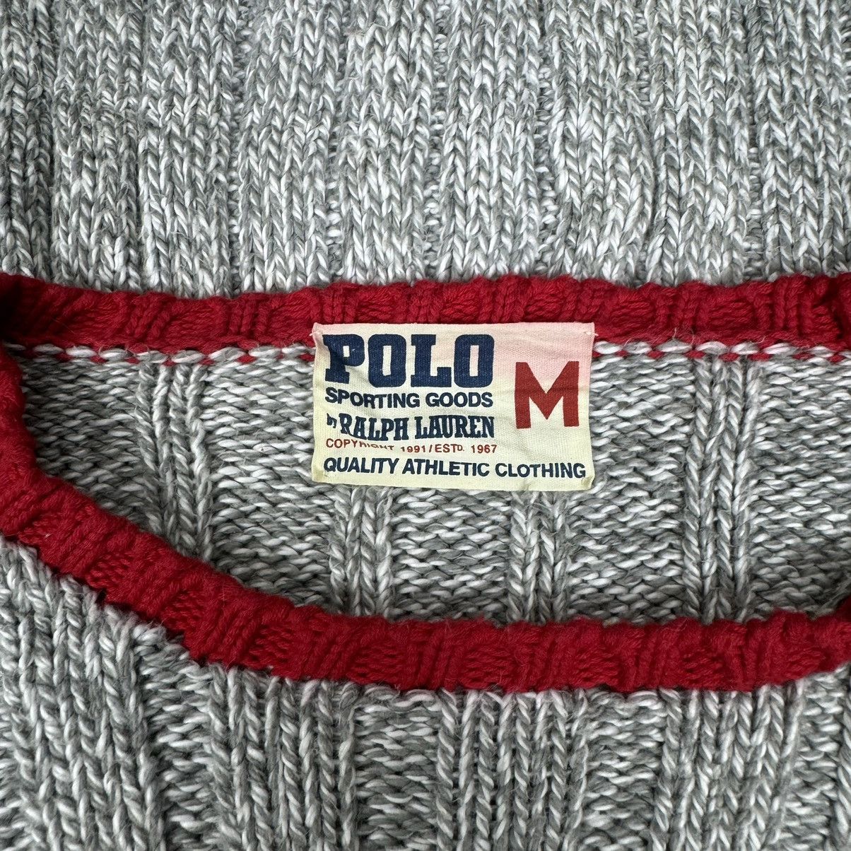 Polo Ralph Lauren ☀️POLO RALPH LAUREN AW1991 KNITWEAR SWEATER Size US M / EU 48-50 / 2 - 8 Thumbnail