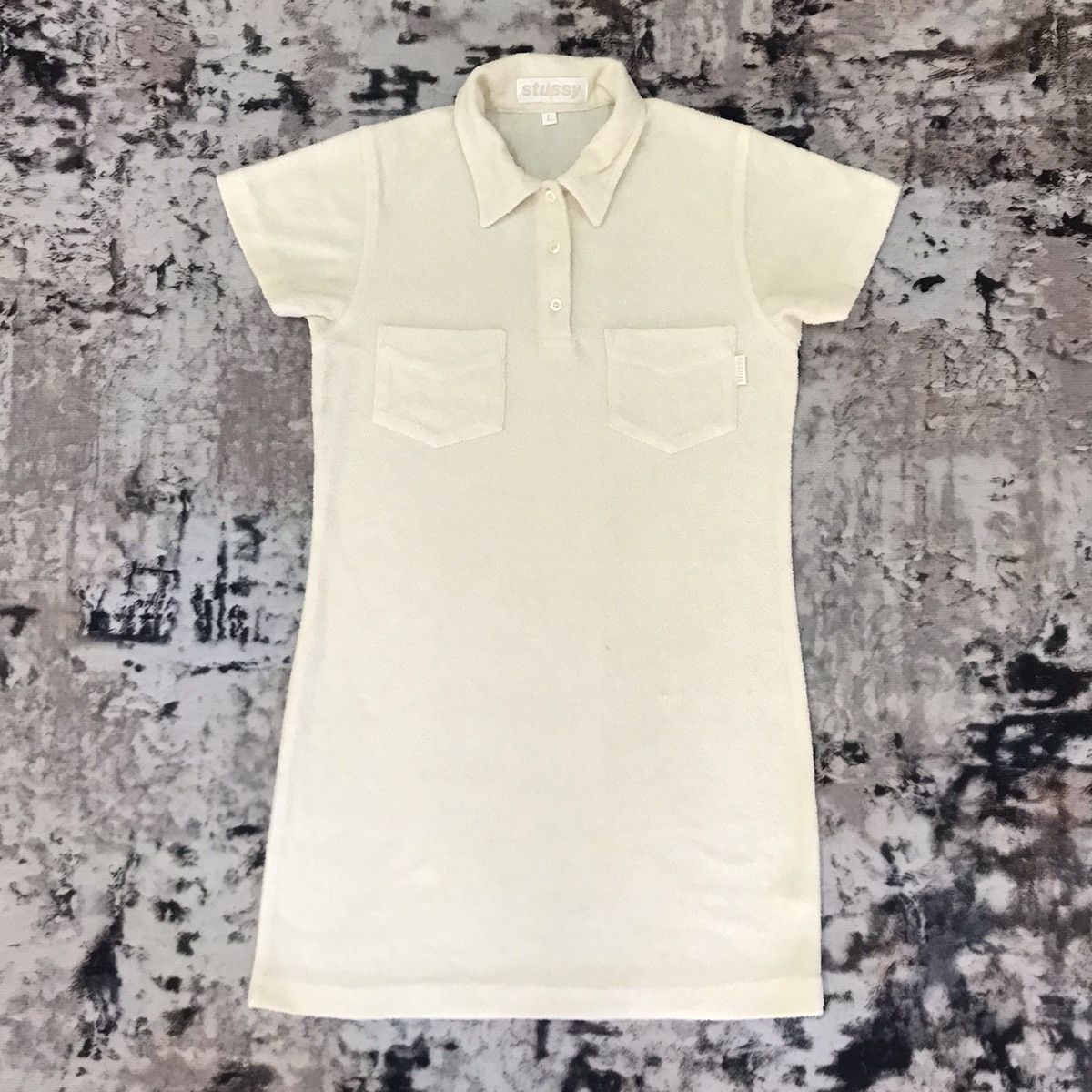 Stussy Vintage Stussy Micro Fleece Long Shirt Polos Tee Size S / US 4 / IT 40 - 1 Thumbnail