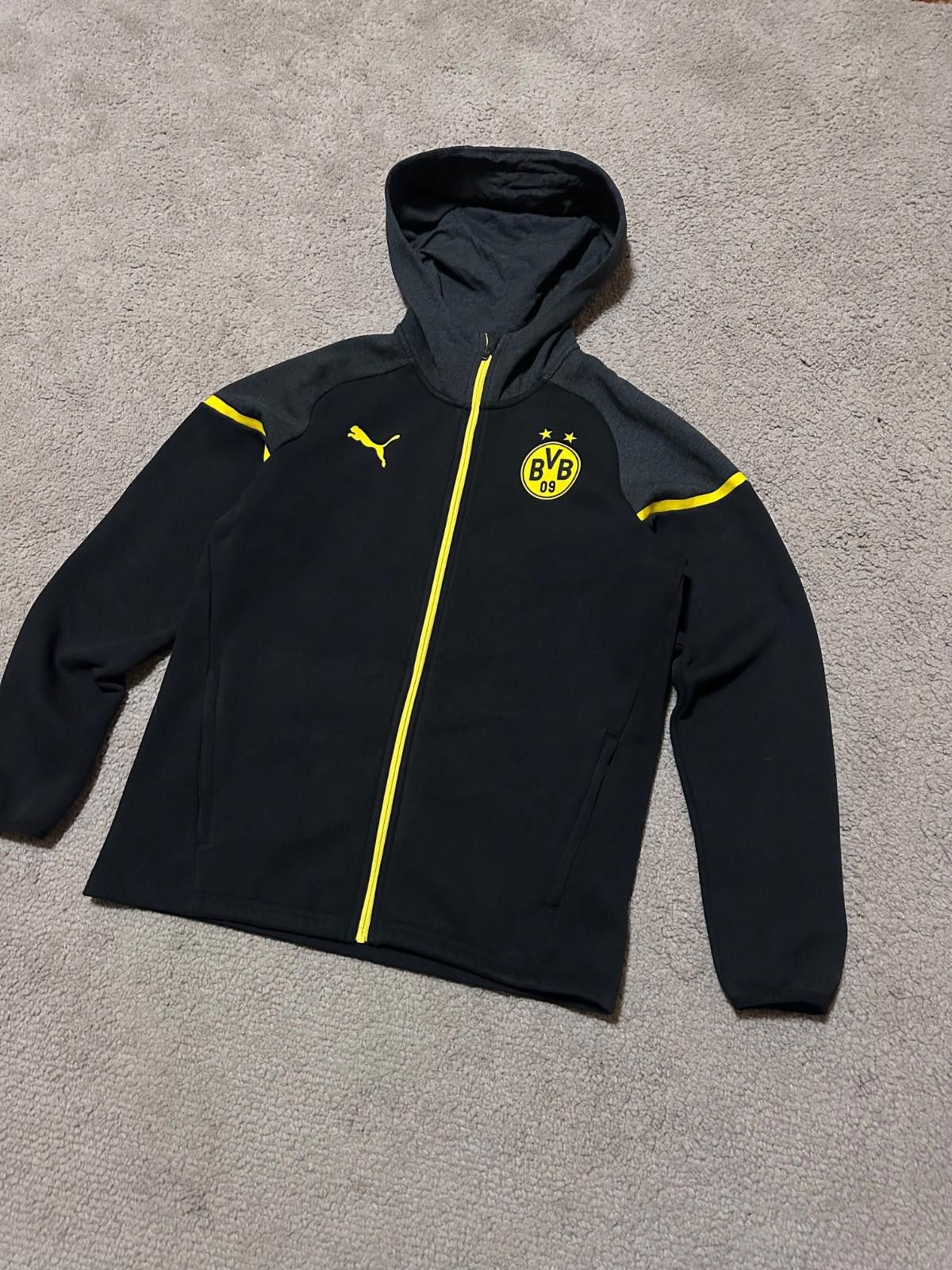 Puma Borussia Dortmund Puma Casuals Hooded Jacket Sz M Size US M / EU 48-50 / 2 - 2 Thumbnail