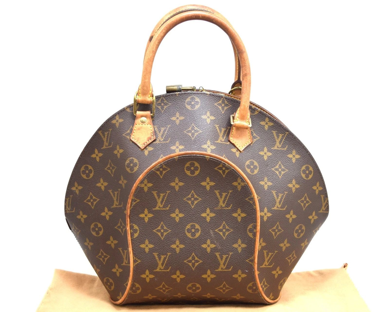 Louis Vuitton Louis Vuitton Ellipse MM Hand Bag Monogram Canvas M51126 Size ONE SIZE - 1 Thumbnail