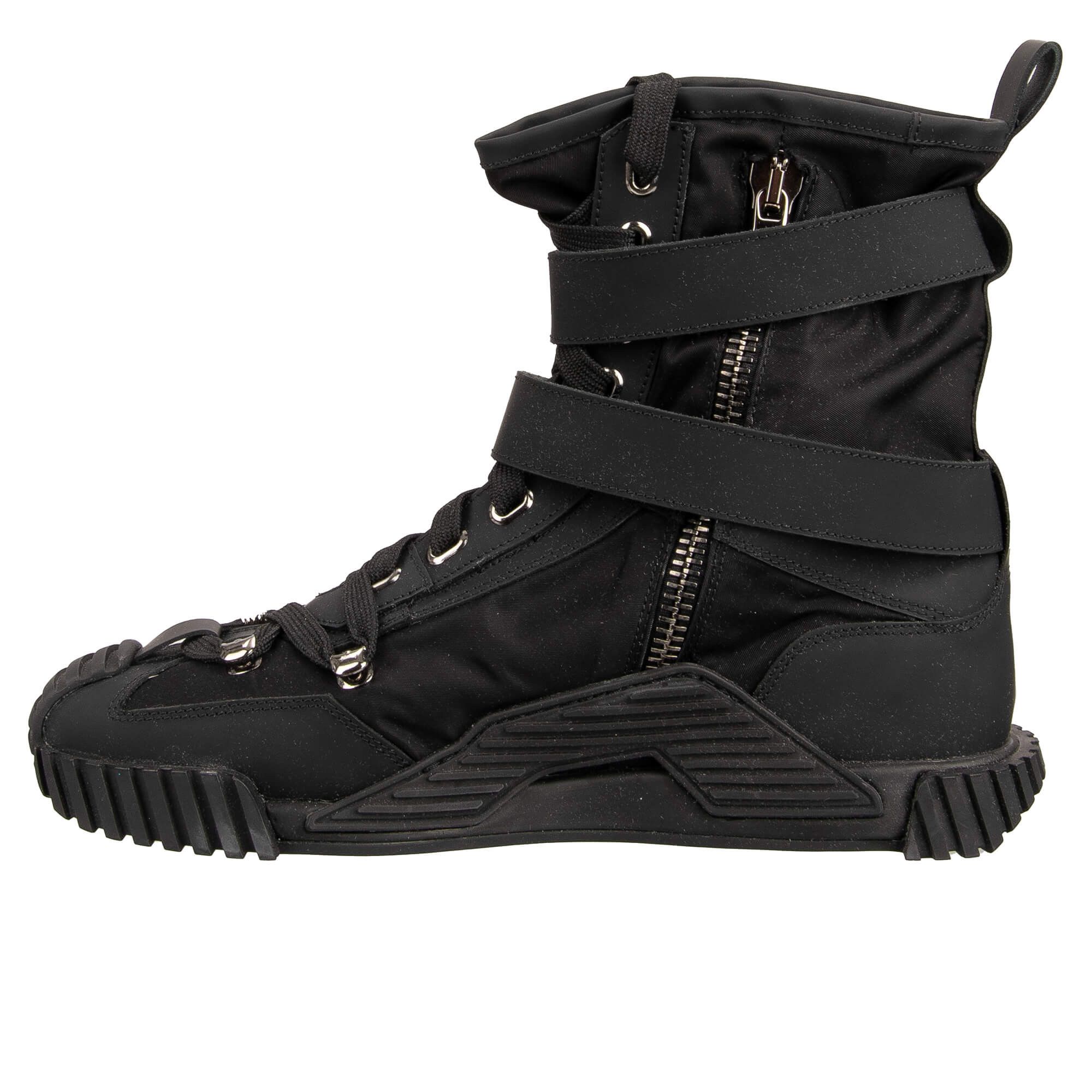 Dolce & Gabbana o1y0125 Ankle Boots in Black Size US 6.5 / EU 39-40 - 1 Thumbnail