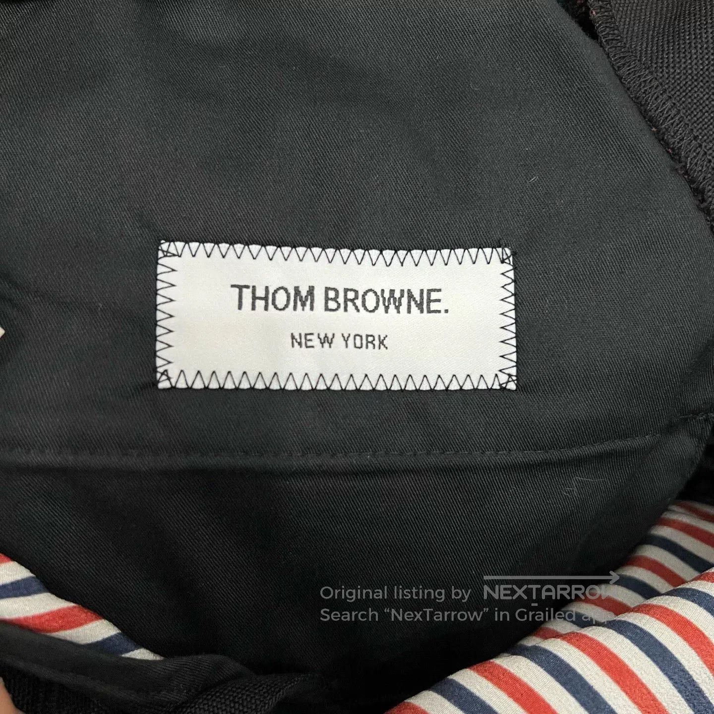 Thom Browne Thom Browne Black Trousers Size 40. Size US 40 / EU 56 - 4 Thumbnail