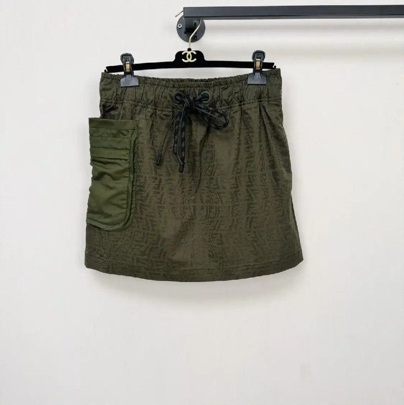 Fendi Green Spring Autumn Mini Skirt 0089