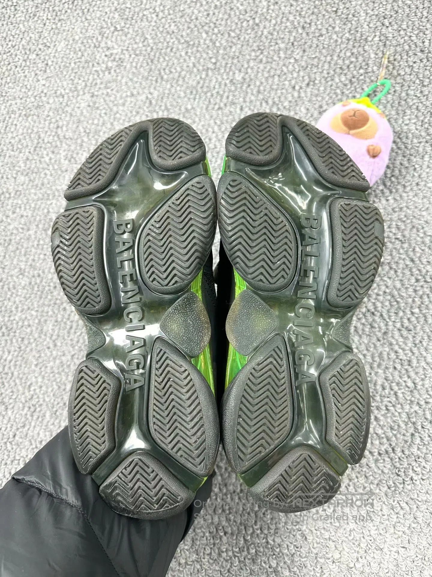 Balenciaga Balenciaga Black and Green Dad Shoes| Size US 5.5 / IT 35.5 - 7 Thumbnail