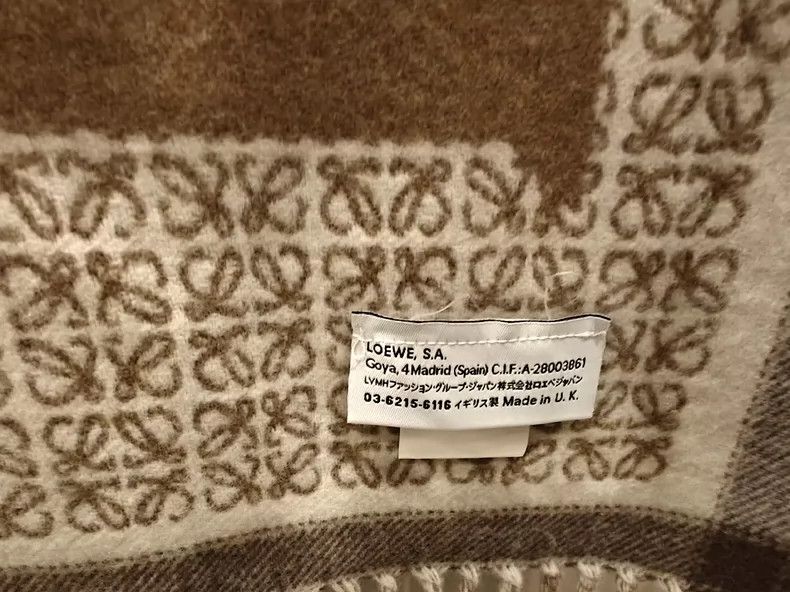 Loewe Loewe Women's Wool Cashmere Scarf - dmc Size ONE SIZE - 1 Thumbnail