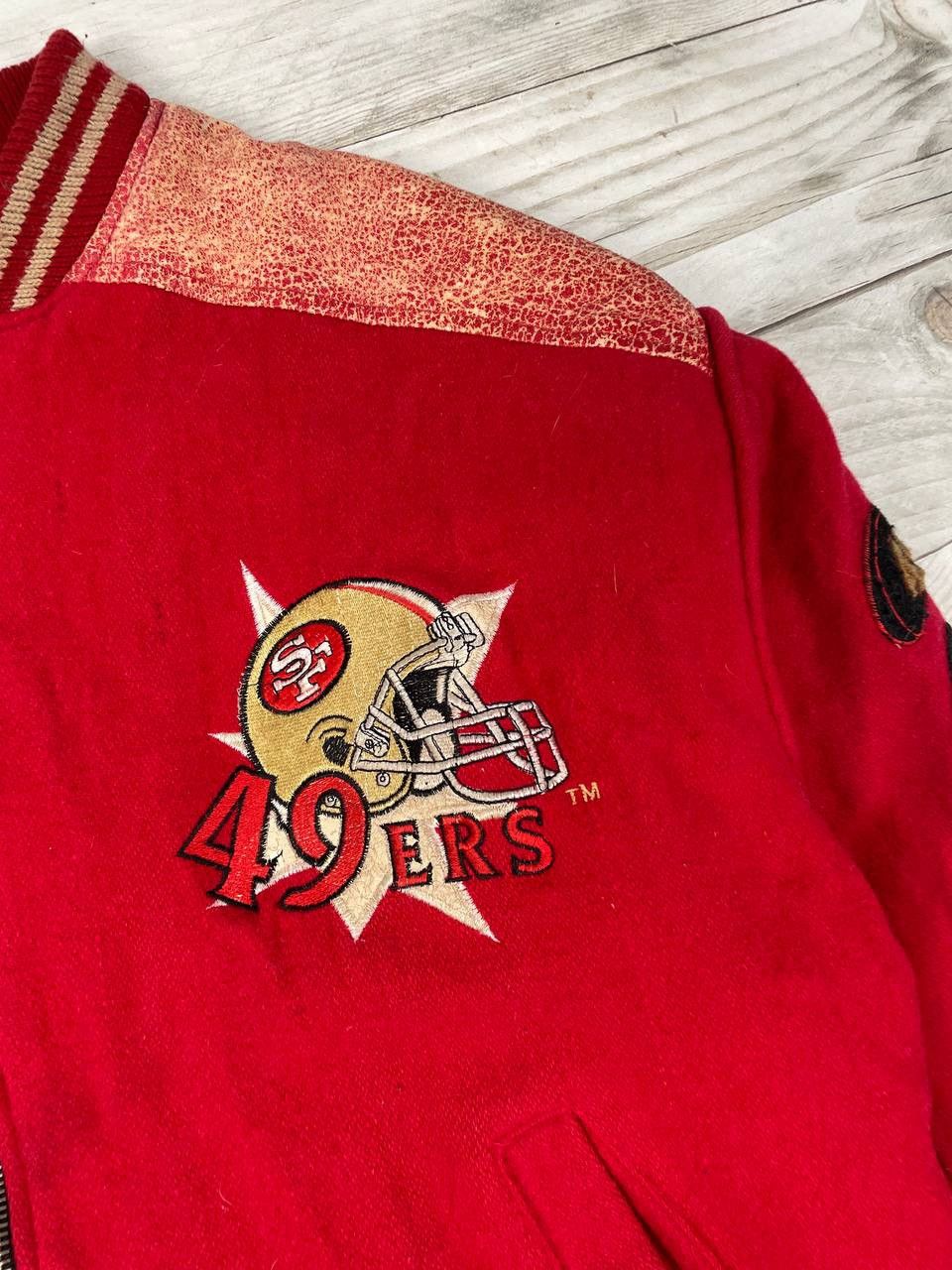 NFL Vintage Campri 49ers San Francisco Bomber Super Bowl 1990 Size US L / EU 52-54 / 3 - 13 Thumbnail