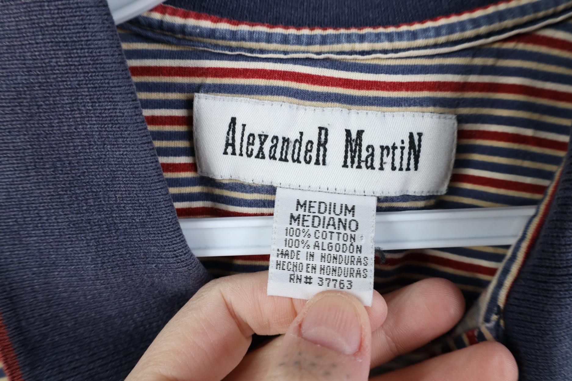 Vintage Vintage 90s Streetwear Striped Knit Collared Golf Polo Shirt Size US M / EU 48-50 / 2 - 9 Thumbnail