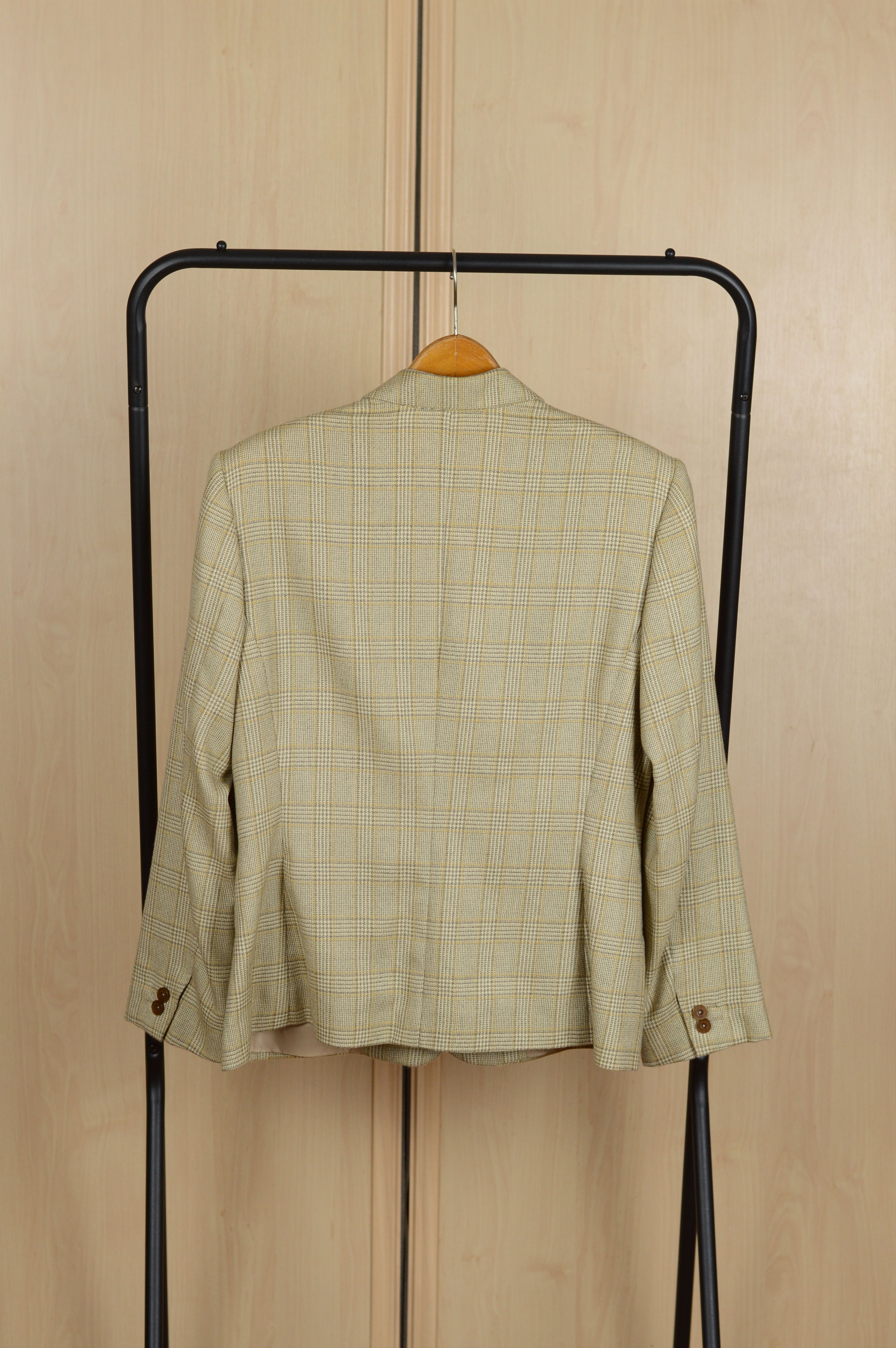 Kiton Kiton Cahsmere Checkered Blazer Size L / US 10 / IT 46 - 4 Thumbnail