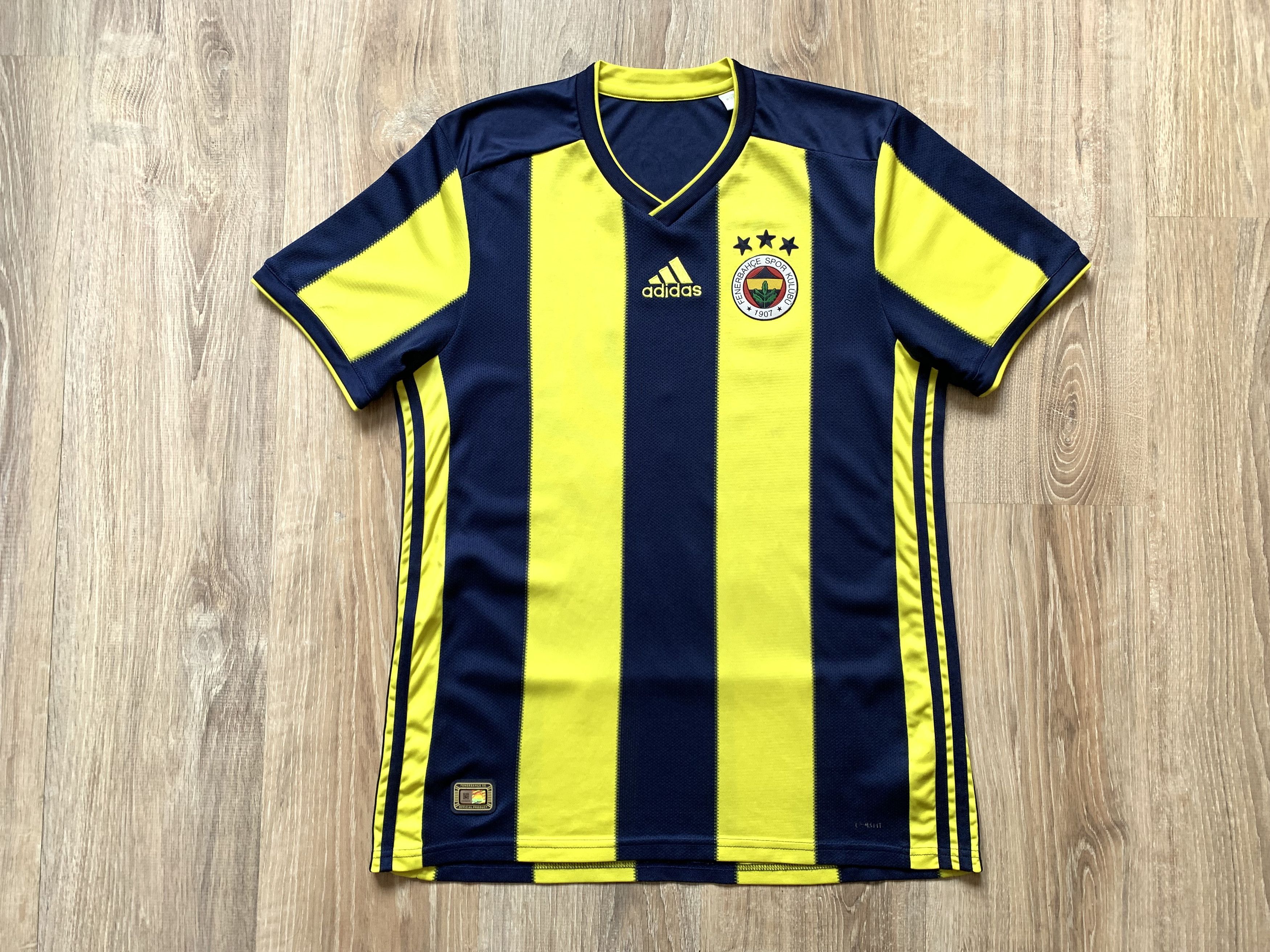 Adidas × Vintage Rare Adidas Fenerbahce Home Shirt #10 iREM Size US M / EU 48-50 / 2 - 3 Thumbnail