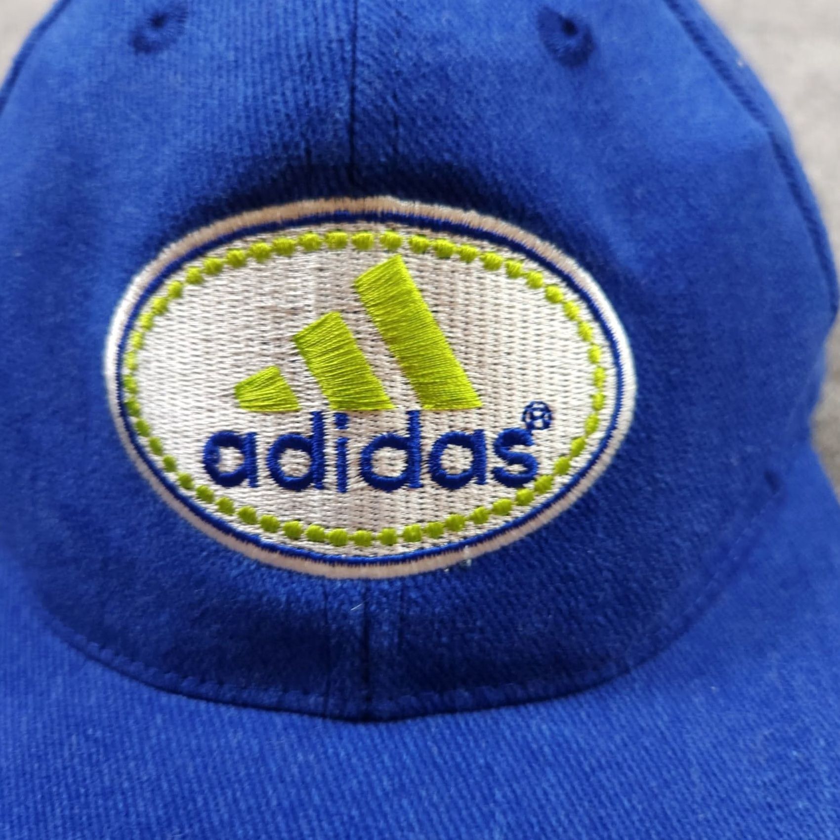 Adidas Adidas Hat One Size Adjustable Blue Logo Snapback Mens Sports Casual Cap Size ONE SIZE - 2 Thumbnail