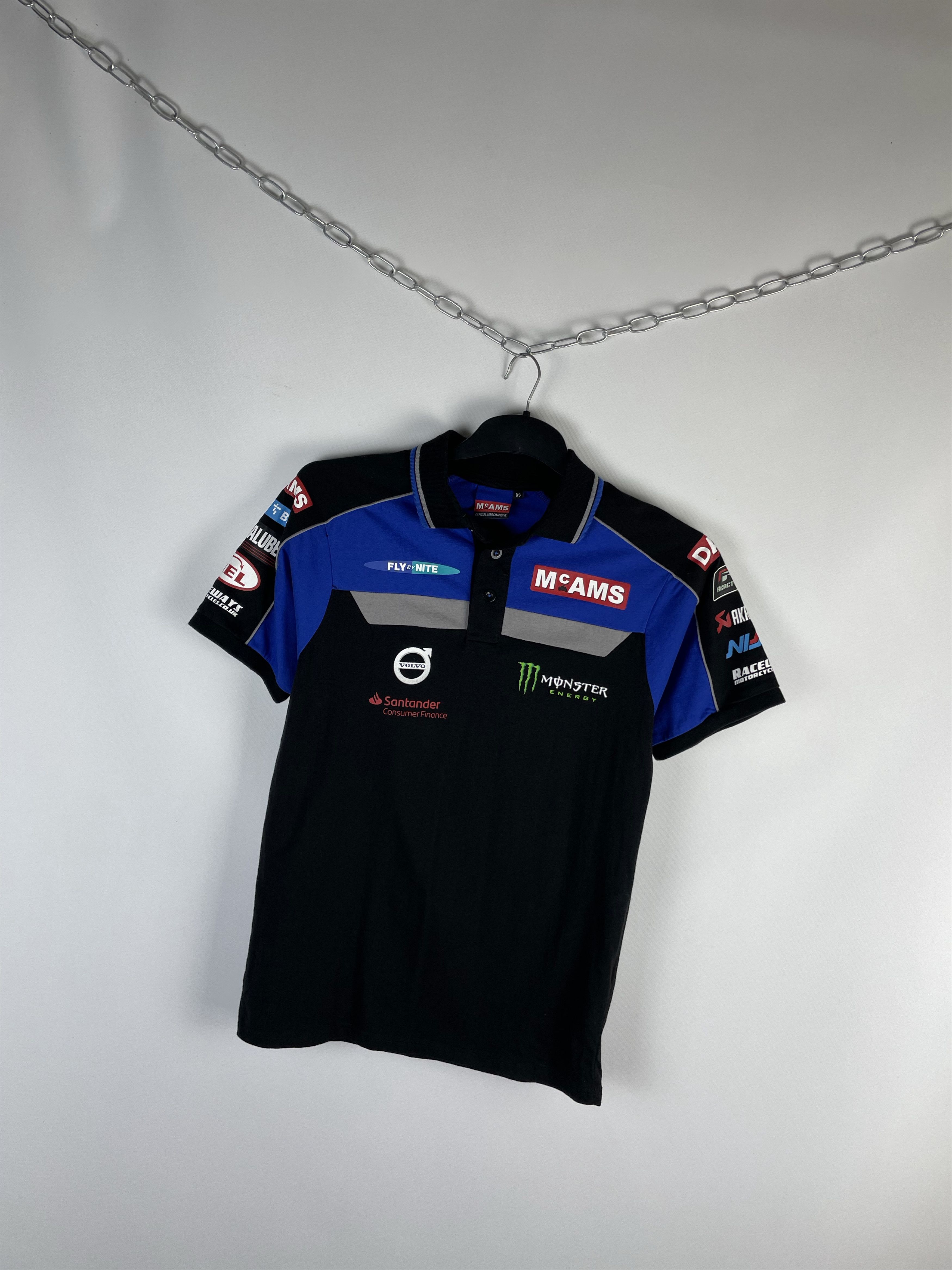 Other McAMS Monster Energy Yamaha Racing BSB Official Team Polo Size US XS / EU 42 / 0 - 2 Thumbnail