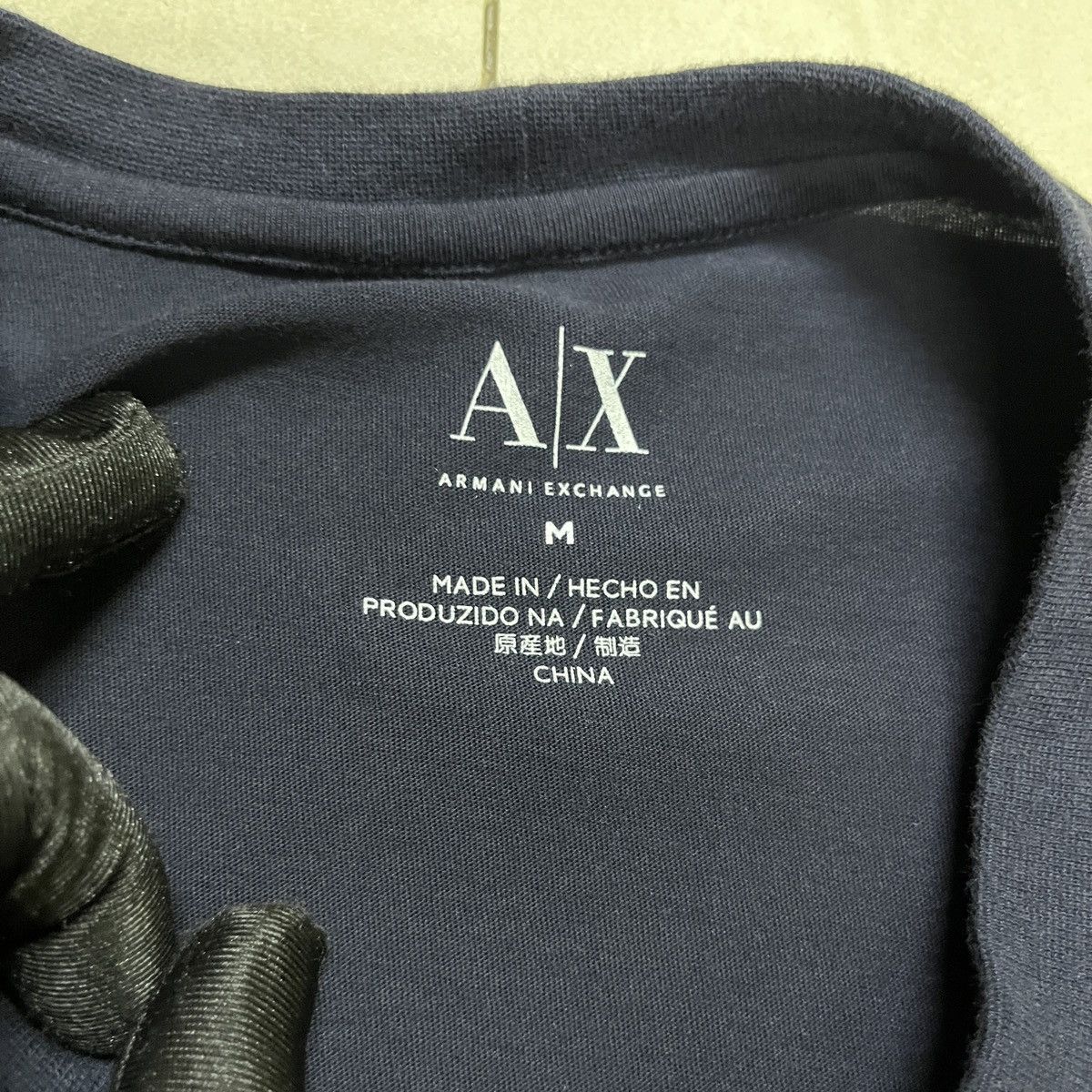 Armani × Armani Exchange × Emporio Armani Armani Exchange Pocket T Shirt Size US S / EU 44-46 / 1 - 7 Thumbnail
