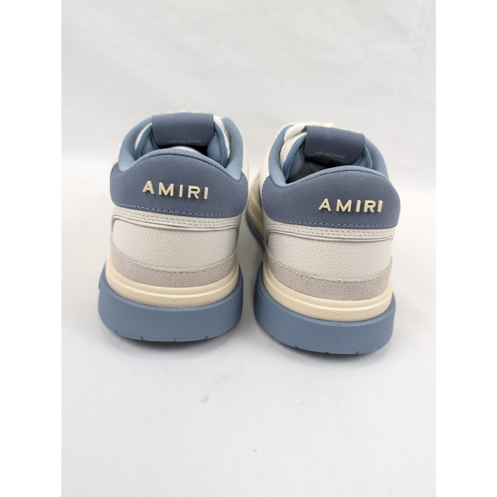 Amiri o1rshd1 Classic Low Top Sneakers in Ashley Blue Size US 13 / EU 46 - 16 Thumbnail