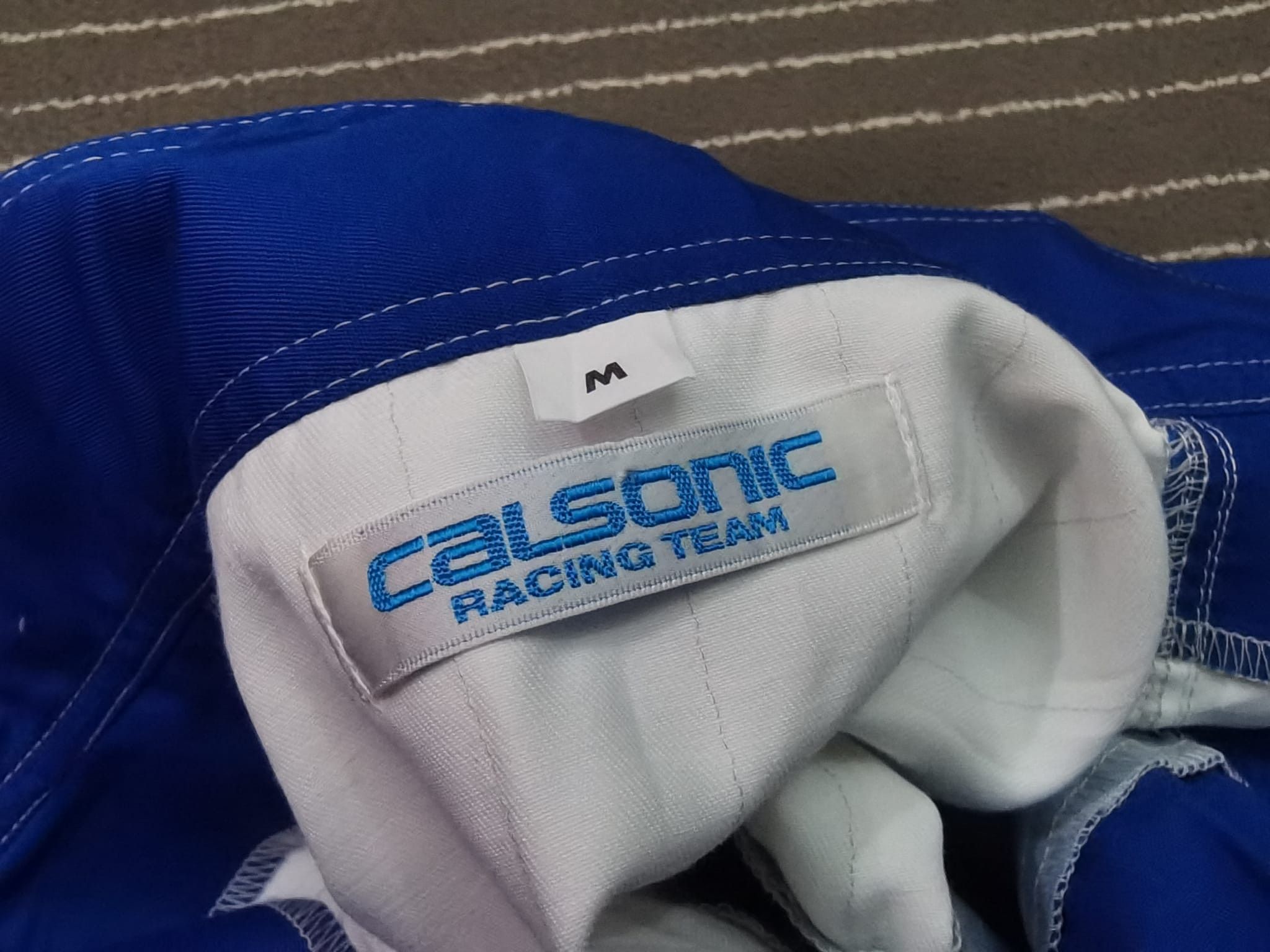 Japanese Brand JDM calsonic RACING TEAM COVERALL M w34 - 37 Size US 34 / EU 50 - 9 Thumbnail