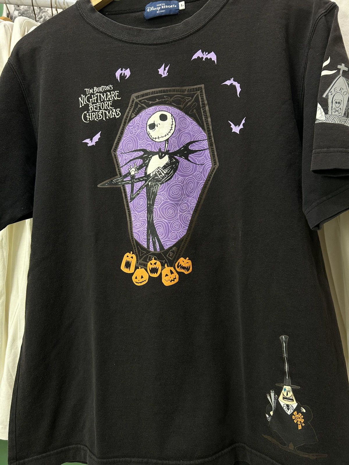 Disney Tim Burton Nightmare Before Christmas Tokyo Disney Resort Size US L / EU 52-54 / 3 - 3 Thumbnail
