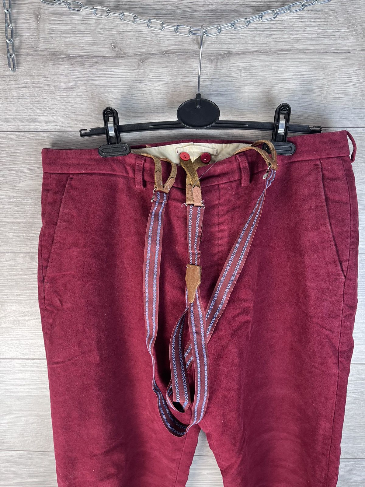 Hackett Corduroy Trousers with Suspenders Hackett All cotton size 36 Size US 36 / EU 52 - 6 Thumbnail