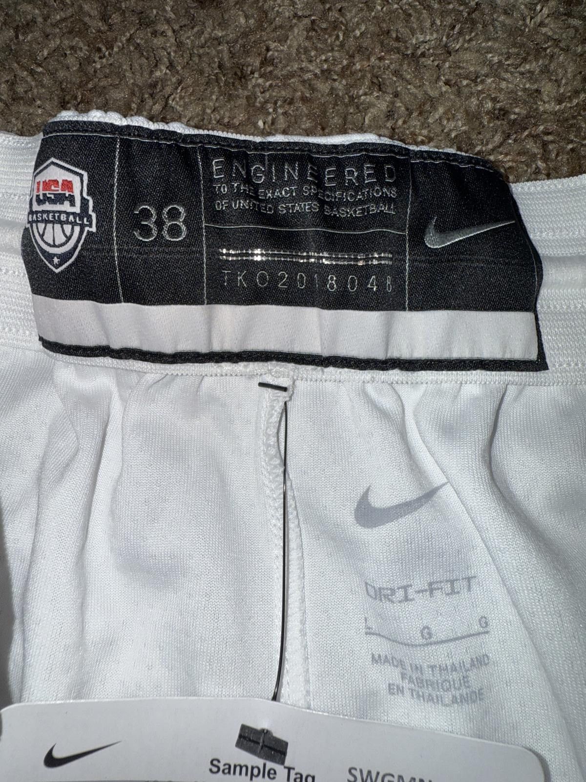 Nike Nike Men’s USA Limited Home Basketball Shorts Sample Size US 34 / EU 50 - 2 Thumbnail