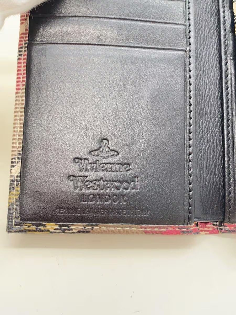 Vivienne Westwood Plaid Orb Leather Wallet Size ONE SIZE - 7 Thumbnail