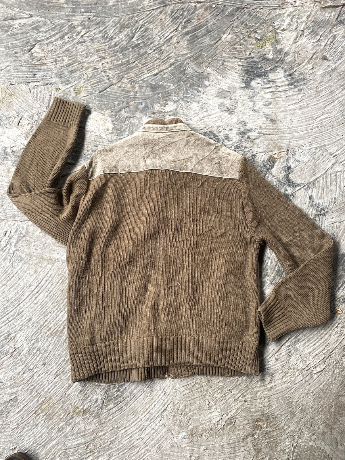 Vintage 💥BINDING NOW💥Vintage Stylewise Half Leather Jacket wool Size US M / EU 48-50 / 2 - 8 Thumbnail