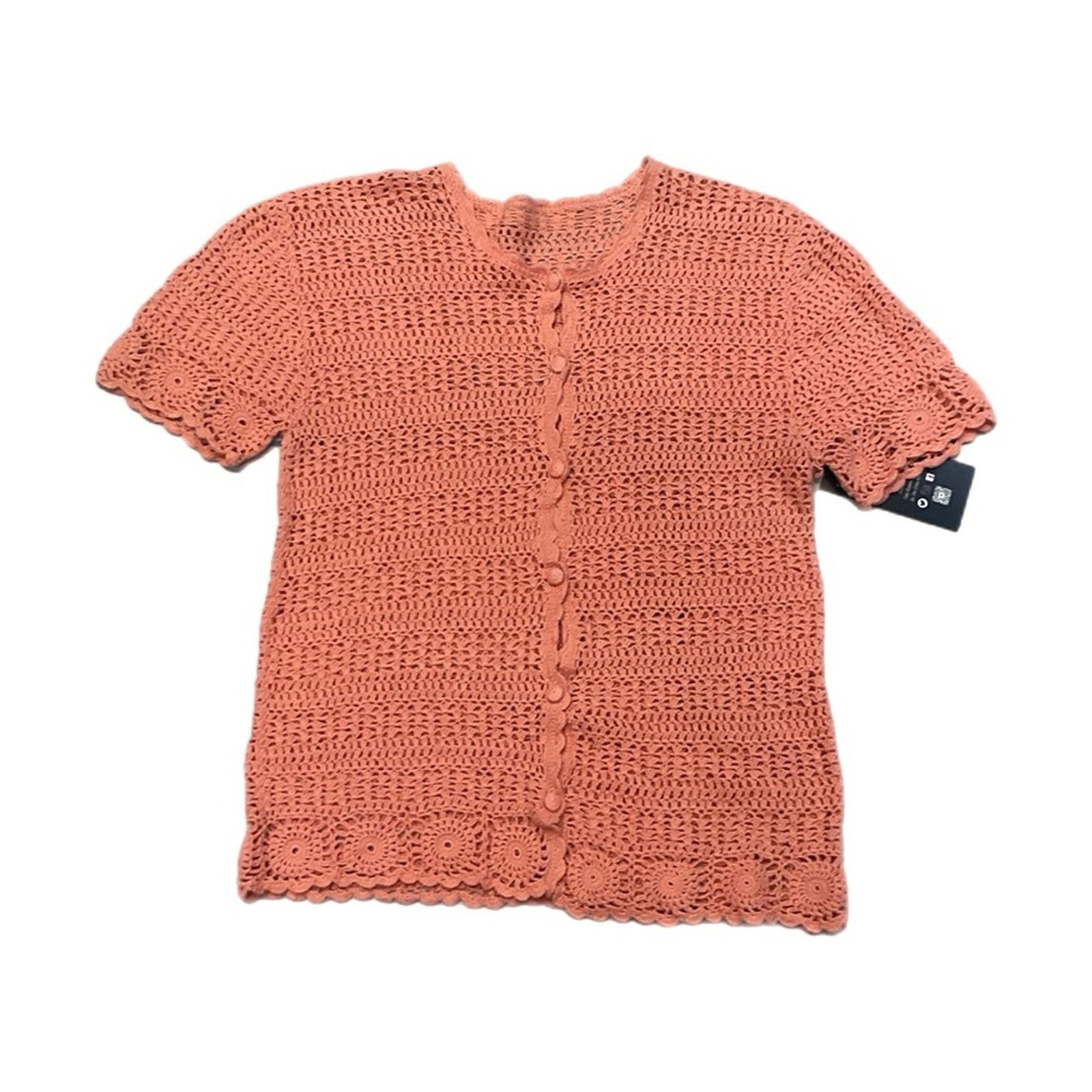 Vintage Crochet Women's Top Size M / US 6-8 / IT 42-44 - 1 Thumbnail