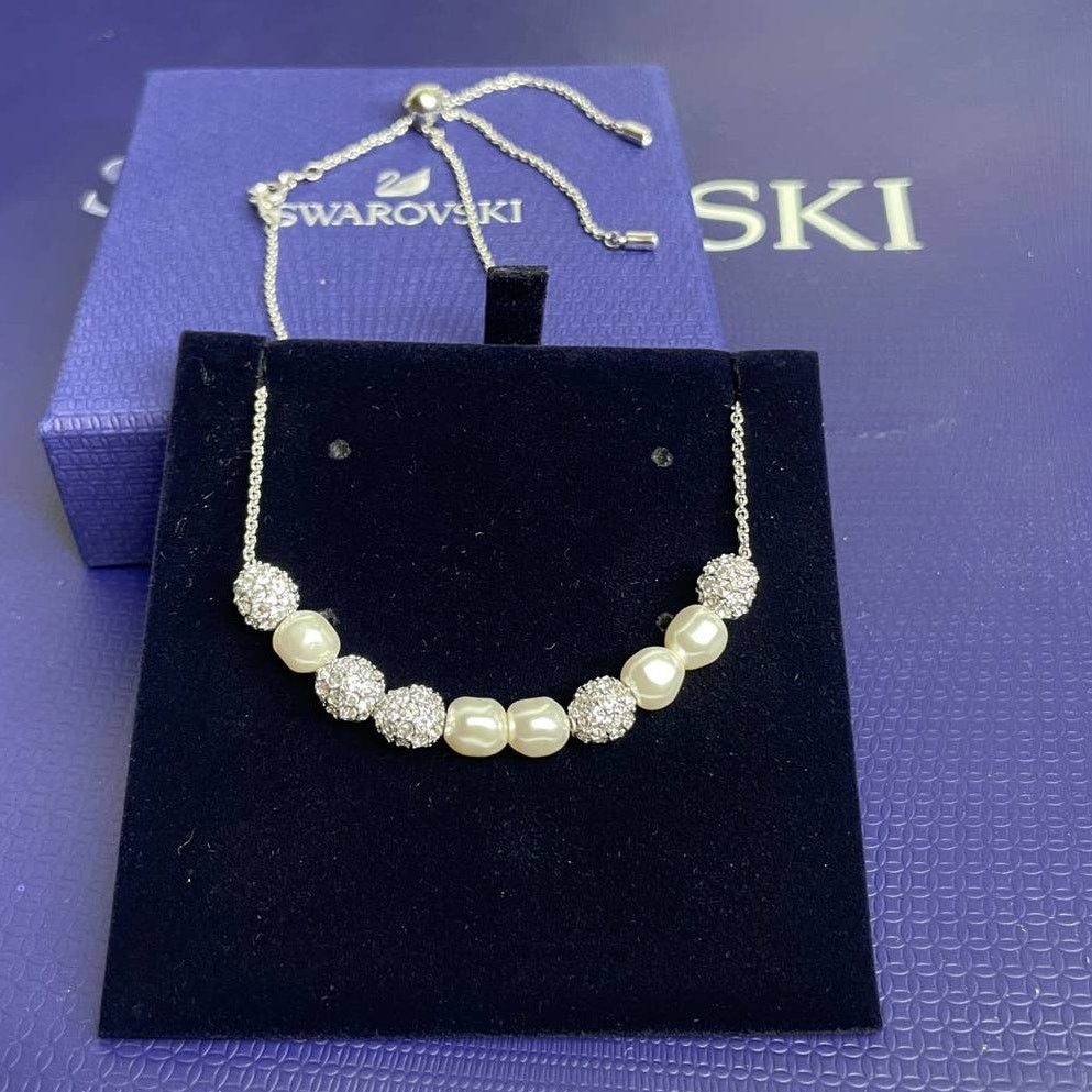 Swarovski Swarovski pear-shaped stones sparkling crystals Choker Size ONE SIZE - 5 Thumbnail