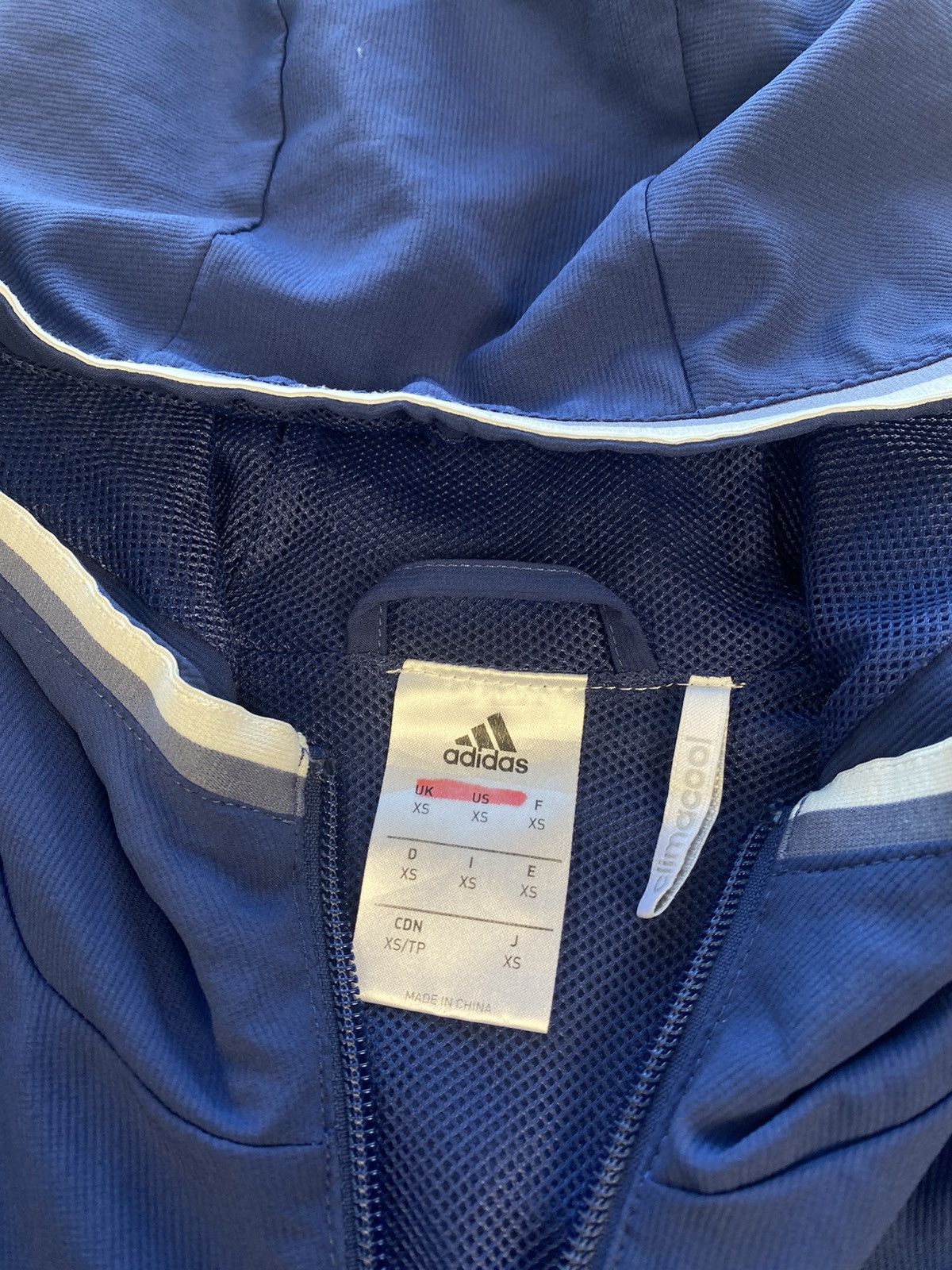 Adidas × Vintage Vintage 2016 Adidas Real Madrid Soccer Light Jacket Rare Size US S / EU 44-46 / 1 - 10 Thumbnail