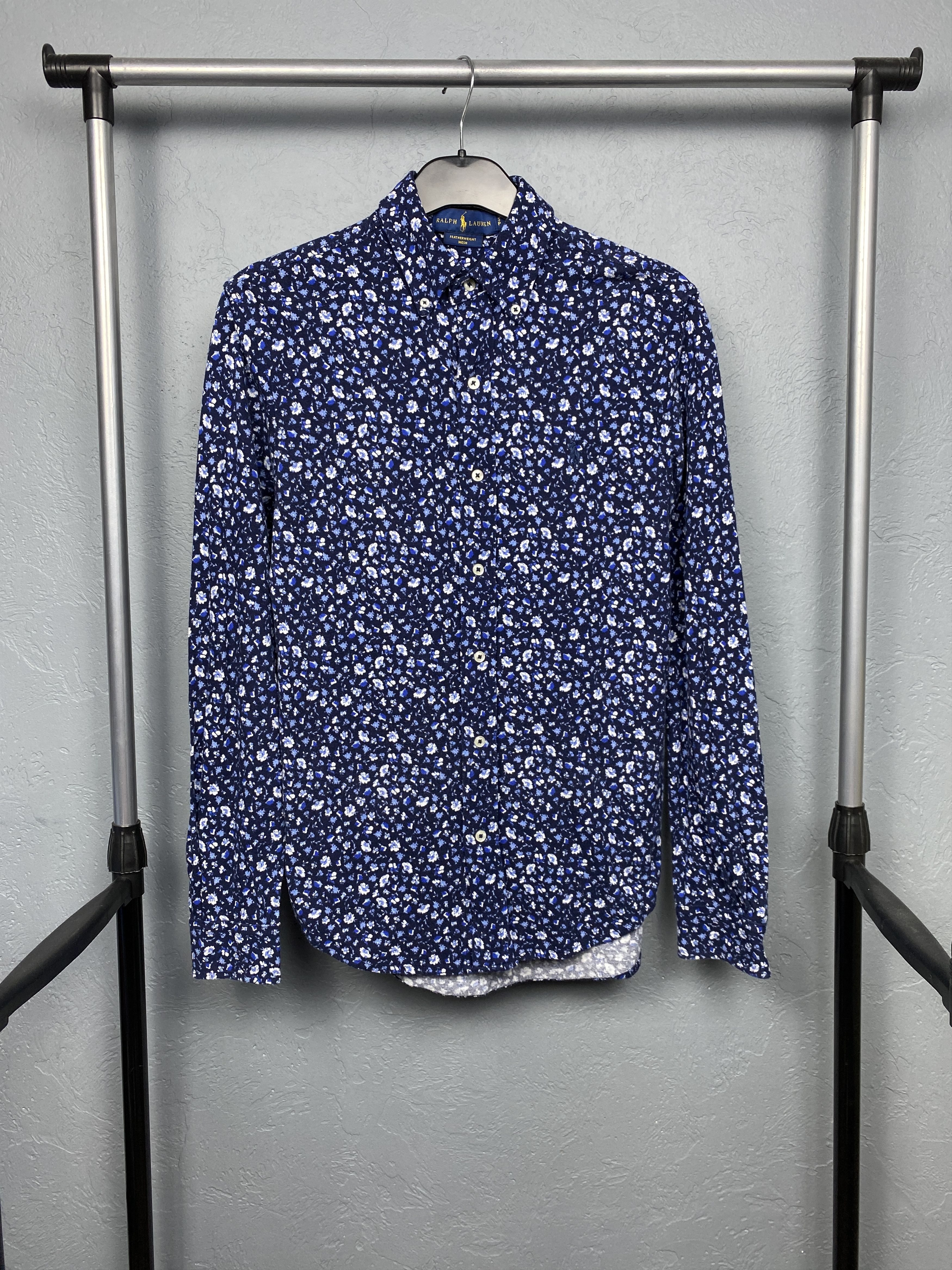 Polo Ralph Lauren × Ralph Lauren Polo Ralph Lauren Mens Featherweight Mesh Knit Shirt Size US S / EU 44-46 / 1 - 1 Thumbnail