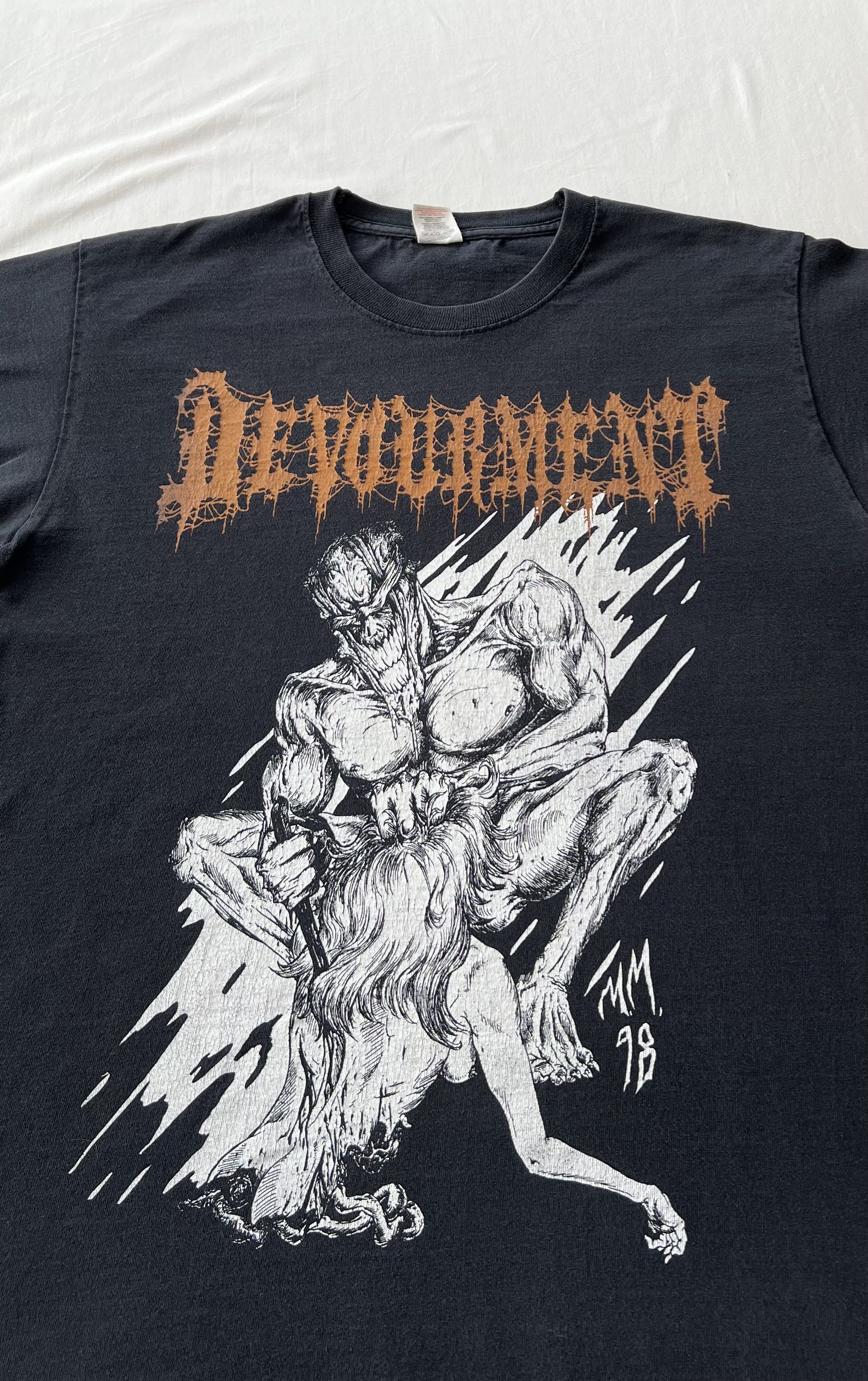 Band Tees Vintage 2000s Devourment Molesting the Decapitated T-shirt Size US L / EU 52-54 / 3 - 5 Thumbnail