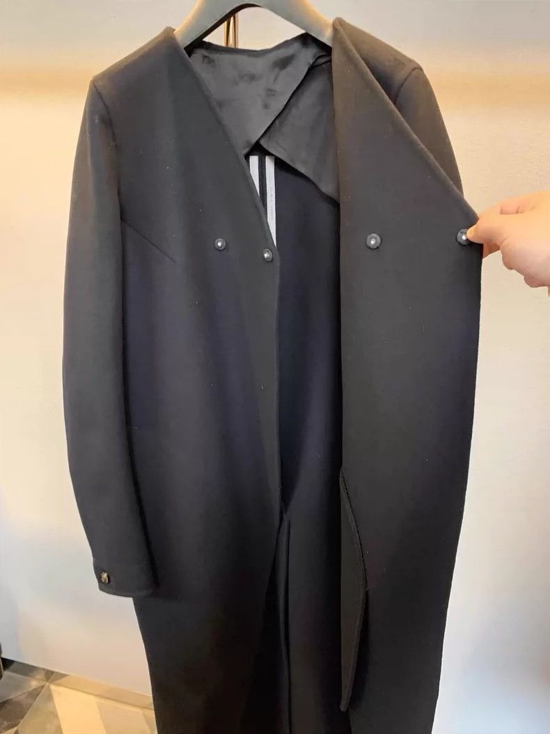 Rick Owens Rick Owens Women's wool coat-2506 Size US M / EU 48-50 / 2 - 3 Thumbnail