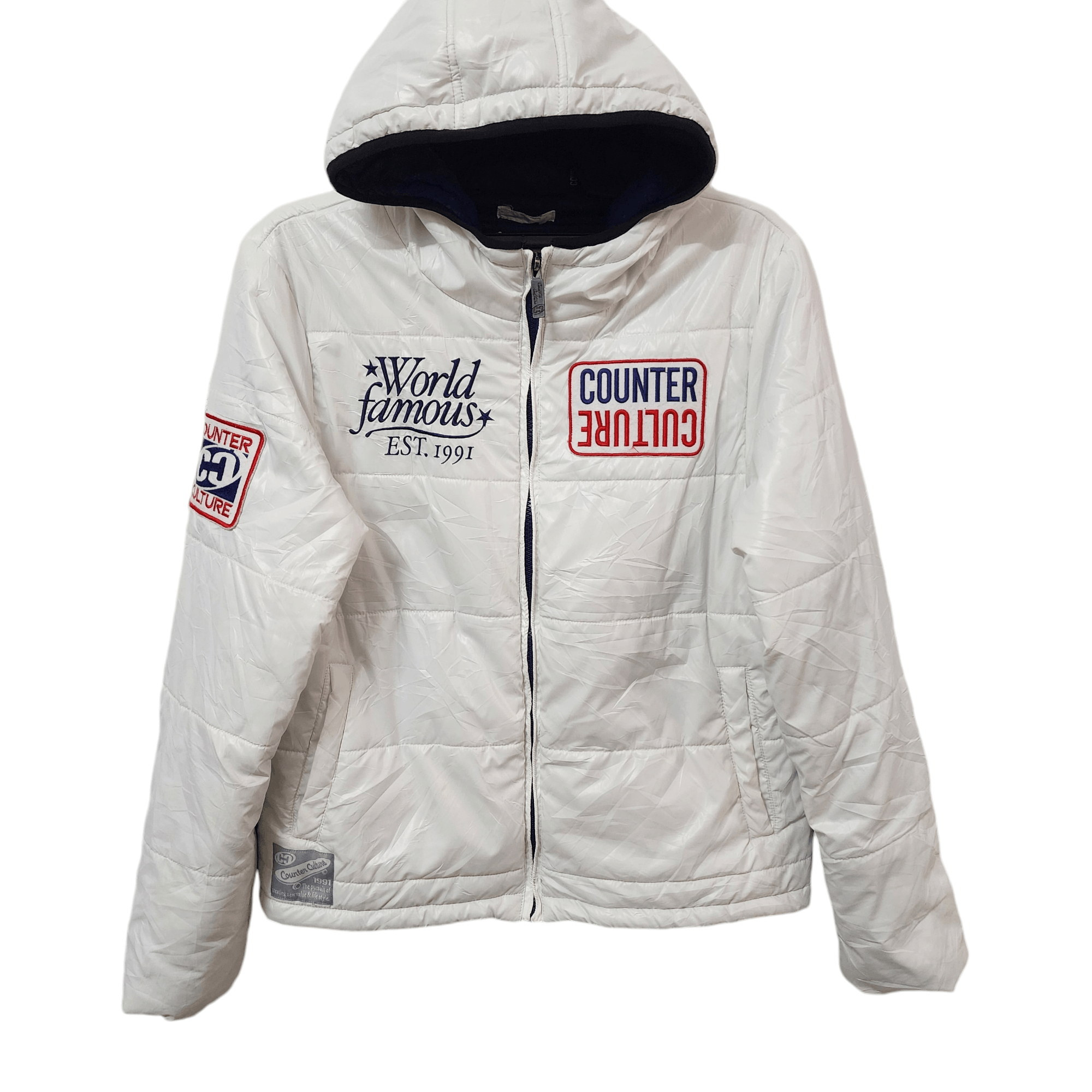 Japanese Brand Counter Culture Puffer Jacket Size US M / EU 48-50 / 2 - 1 Thumbnail