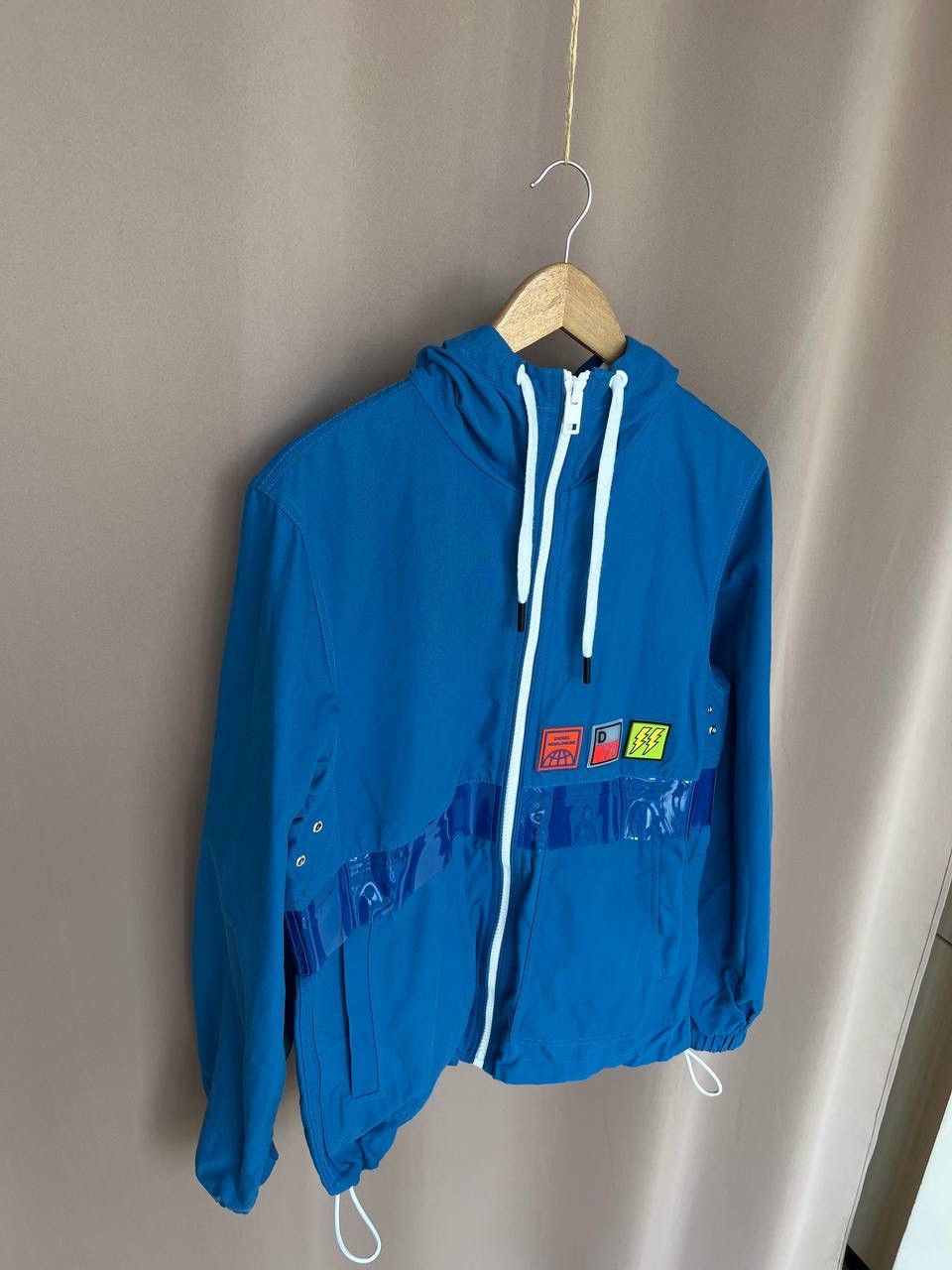 Diesel Diesel J-Line Giacca Jacket Mens Size S/M Nylon Full Zip Size US S / EU 44-46 / 1 - 5 Thumbnail