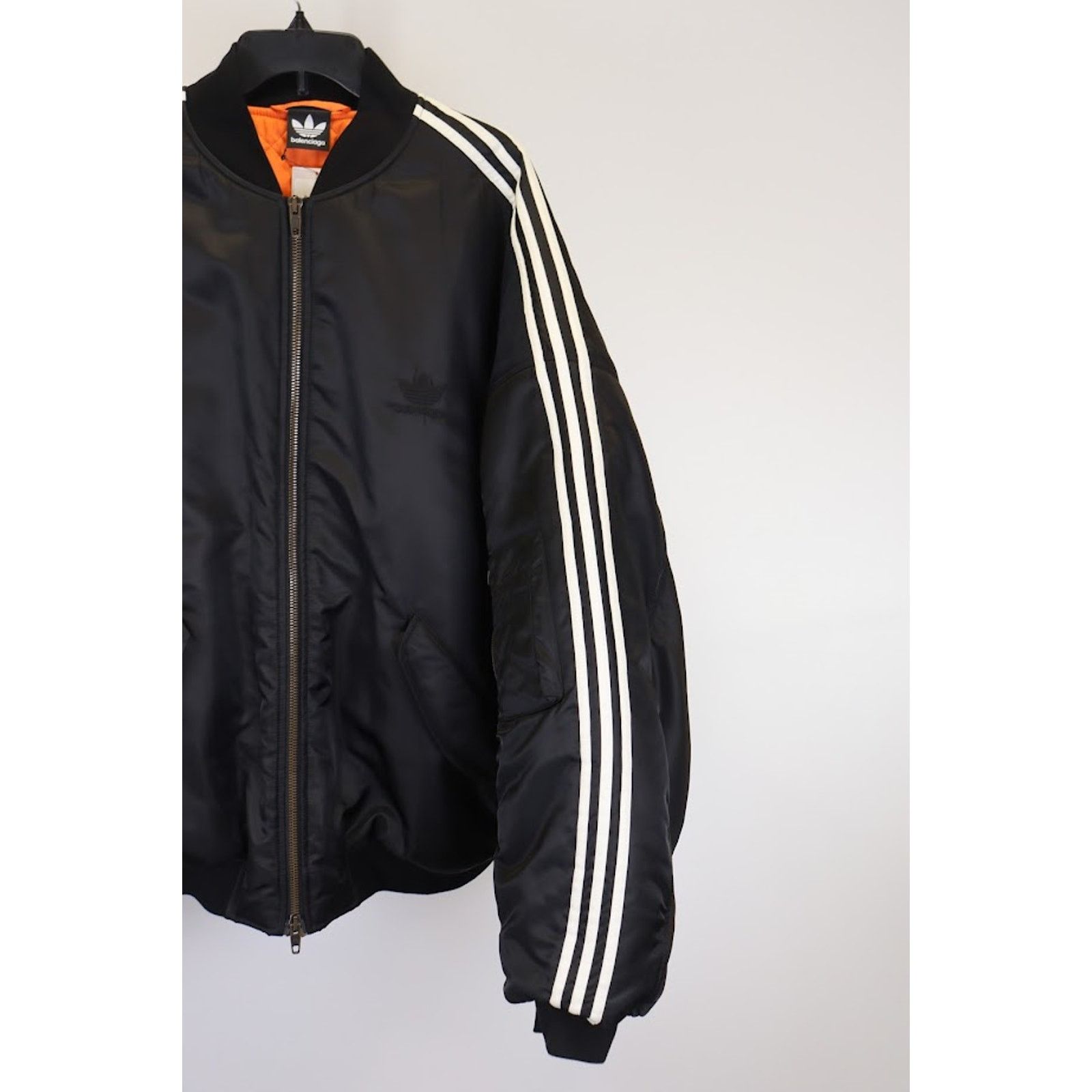 Adidas × Balenciaga o1rshd1 Light Bomber Nylon in Black Size US M / EU 48-50 / 2 - 4 Thumbnail