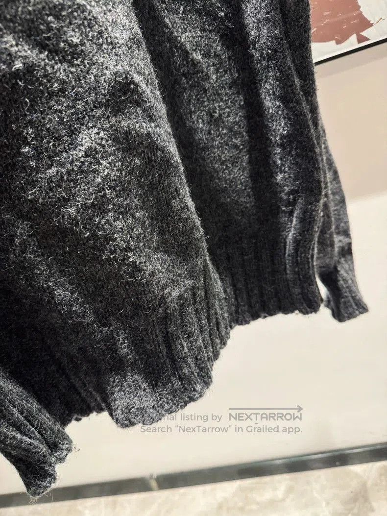 Saint Laurent Paris Saint Laurent 14AW Grey Wool Sweater. Size US M / EU 48-50 / 2 - 2 Thumbnail