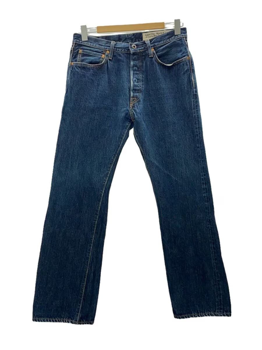 Kapital Straight Leg Denim Jeans Size US 30 / EU 46 - 1 Thumbnail
