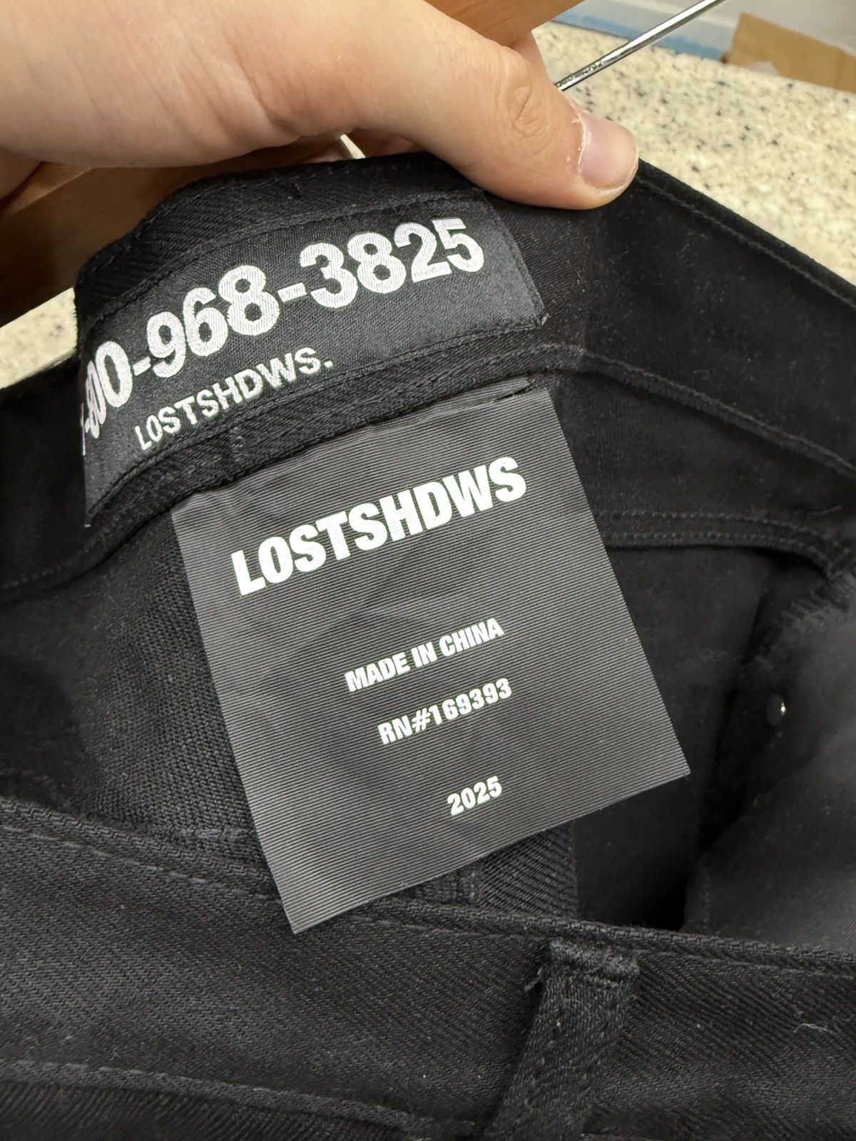 LOSTSHDWS LOST SHDWS White Flower Jeans Size US 36 / EU 52 - 9 Thumbnail