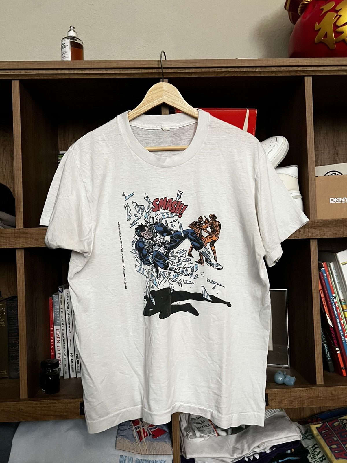 Marvel Comics × Vintage Vintage marvel the punisher shirt Size US L / EU 52-54 / 3 - 1 Thumbnail