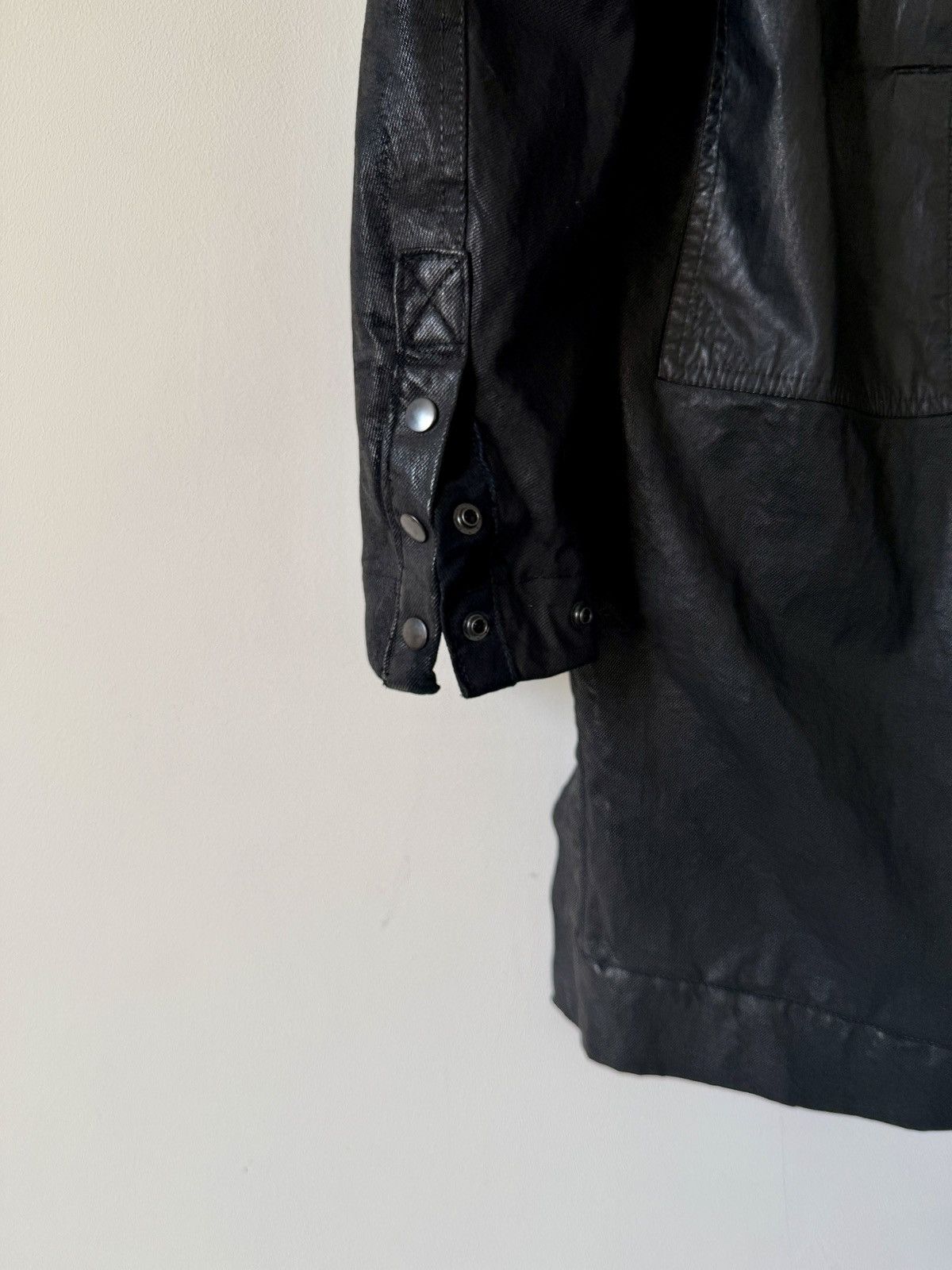 Rick Owens Drkshdw ARCHIVE FW15 Rick Owens DRKSHDW Wax combo jacket + Bag Size US S / EU 44-46 / 1 - 4 Thumbnail
