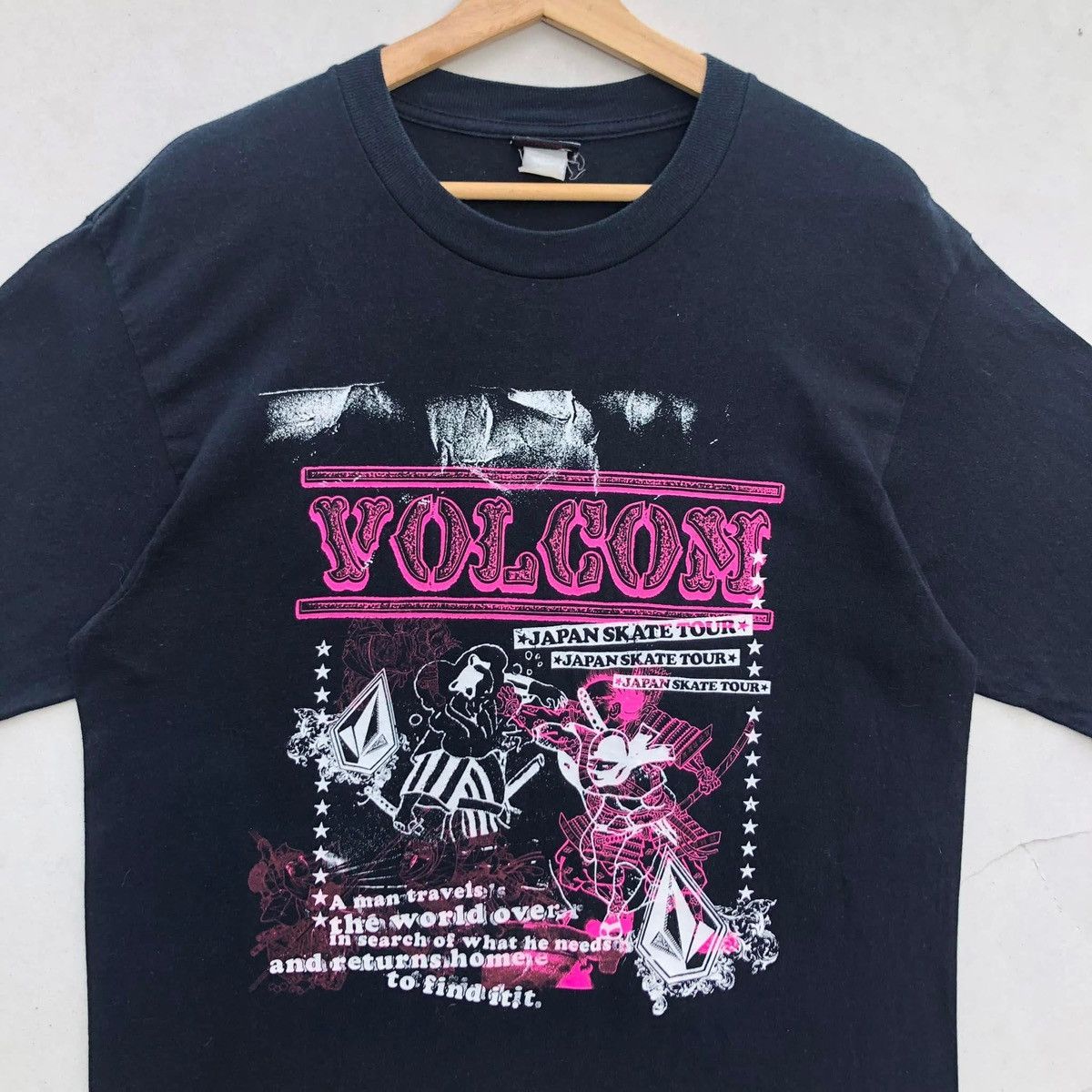 Volcom RARE🔥 Vintage Early 2000s Volcom " Japan Skate Tour " Size US L / EU 52-54 / 3 - 3 Thumbnail