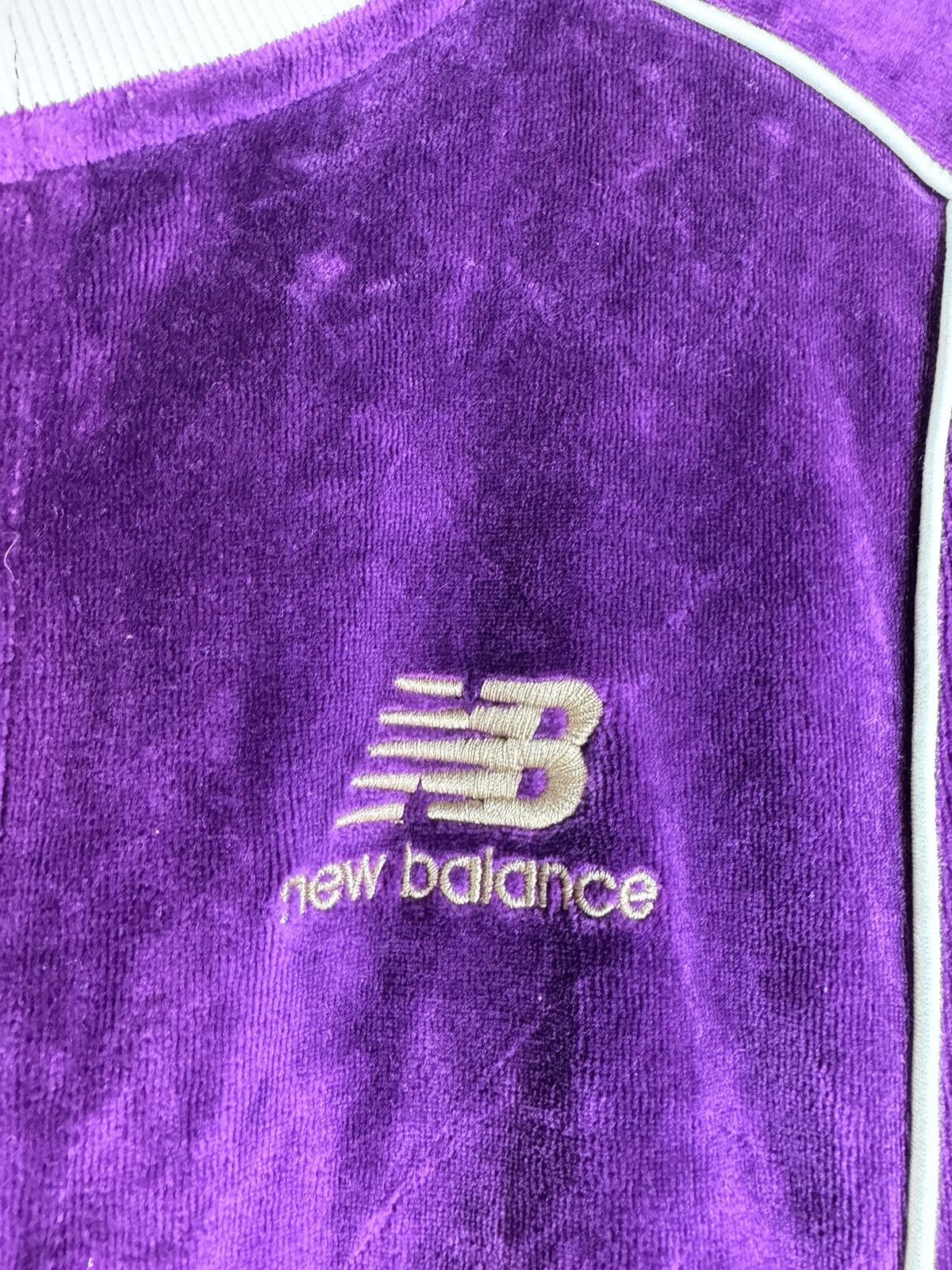 New Balance New Balance Velvet Sweater Zipper Sweatshirt Jacket Size US S / EU 44-46 / 1 - 3 Thumbnail