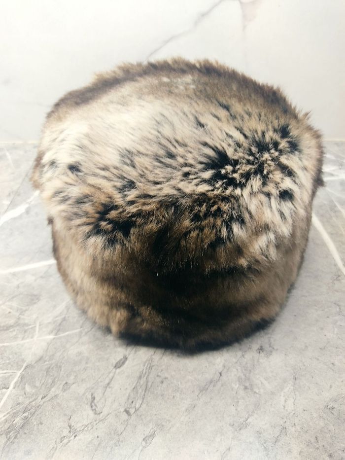 Japanese Brand Vintage Jeanasis Fur Hat Size ONE SIZE - 1 Thumbnail