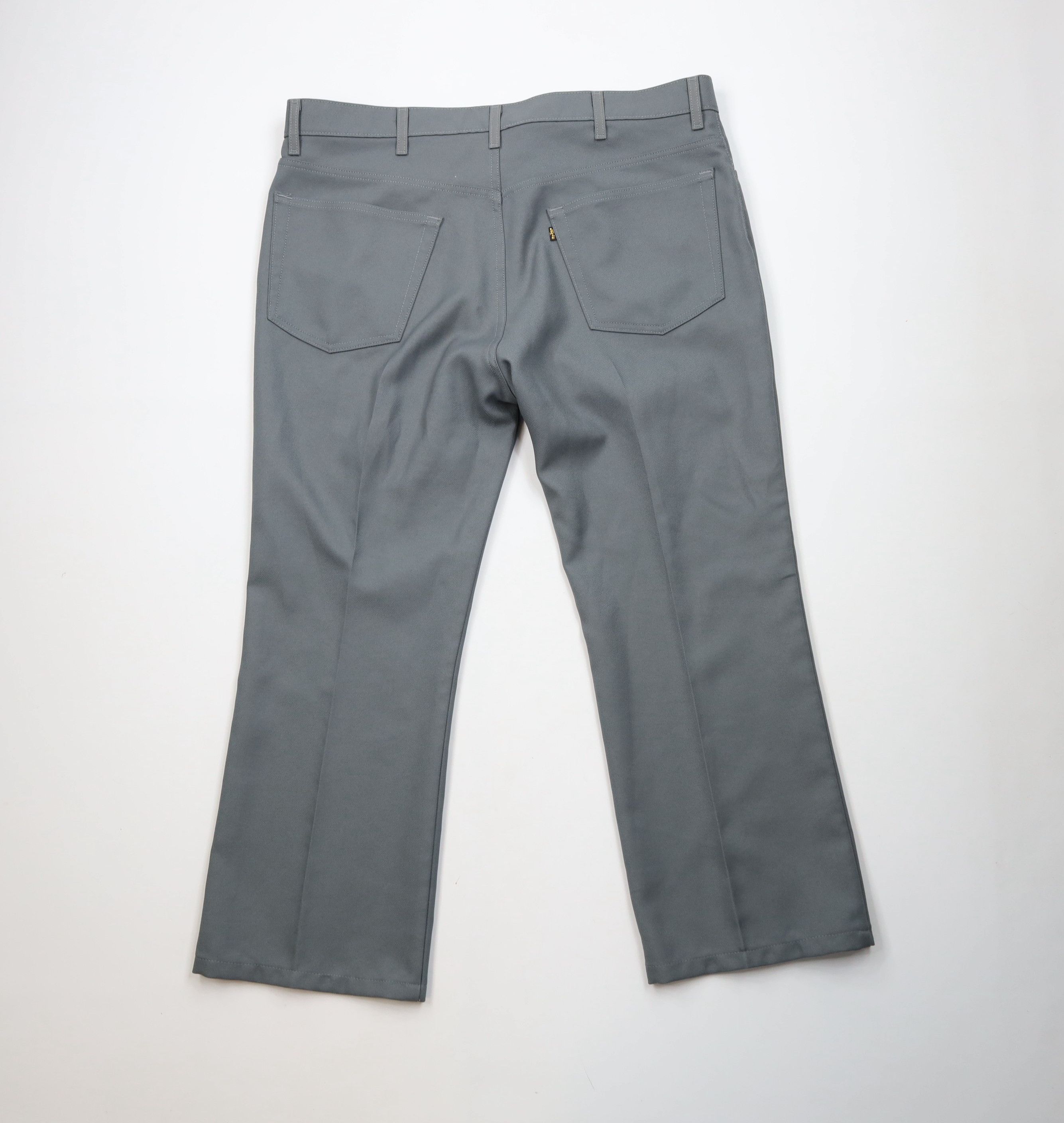 Levi's Vintage Y2K 2002 Levis 517 Wide Leg Bootcut Chino Pants Gray Size US 42 / EU 58 - 9 Thumbnail