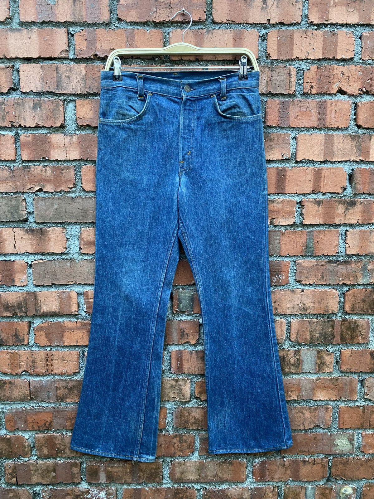 Levi's Vintage Clothing W31x30 Vintage levi's 646 flare orange tab talon zipper Size US 31 - 1 Thumbnail